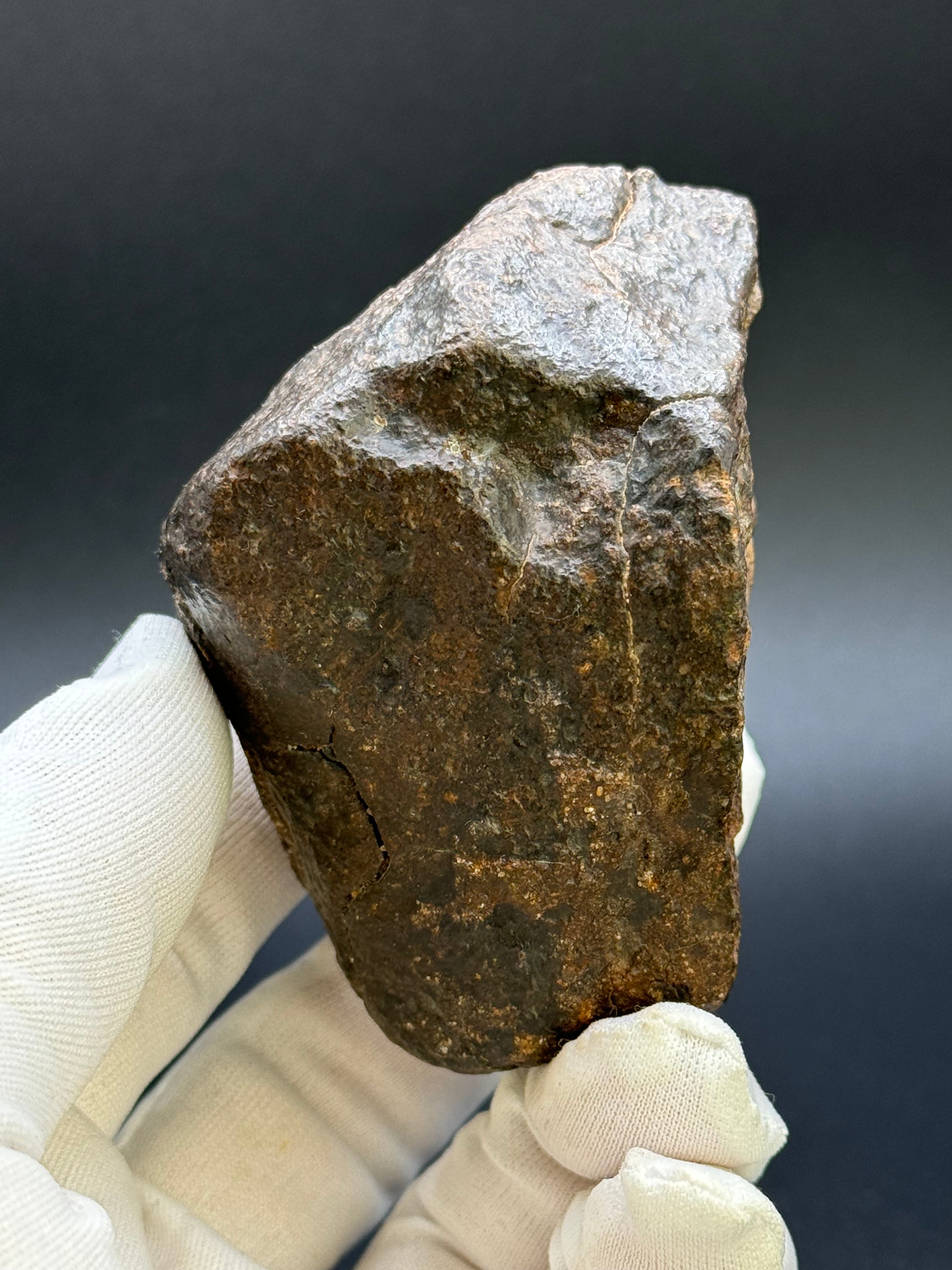 CHONDRITE METEORITE, NORTH WEST AFRICA. 368 GRAMS.
