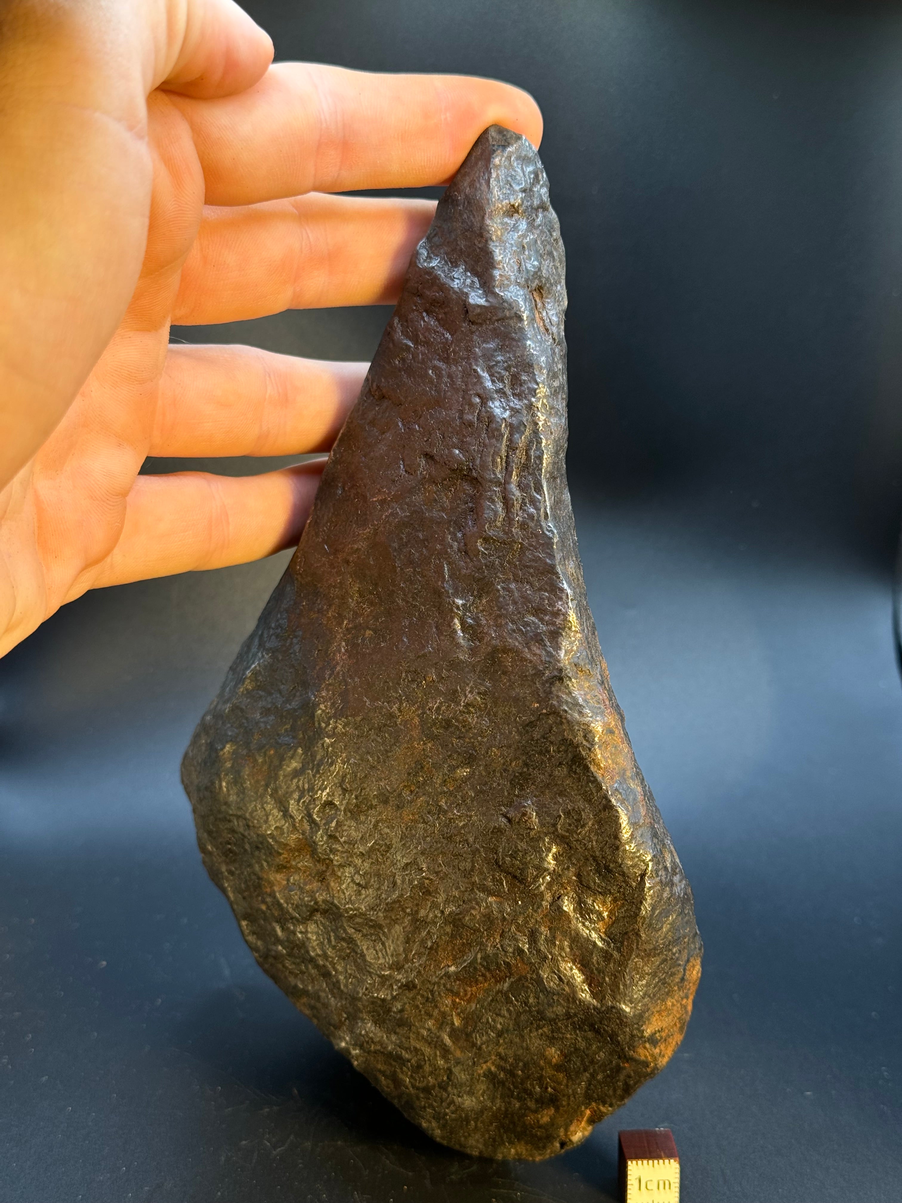 MUONIONALUSTA METEORITE, SWEDEN. FULL METEORITE 4141 GRAMS.