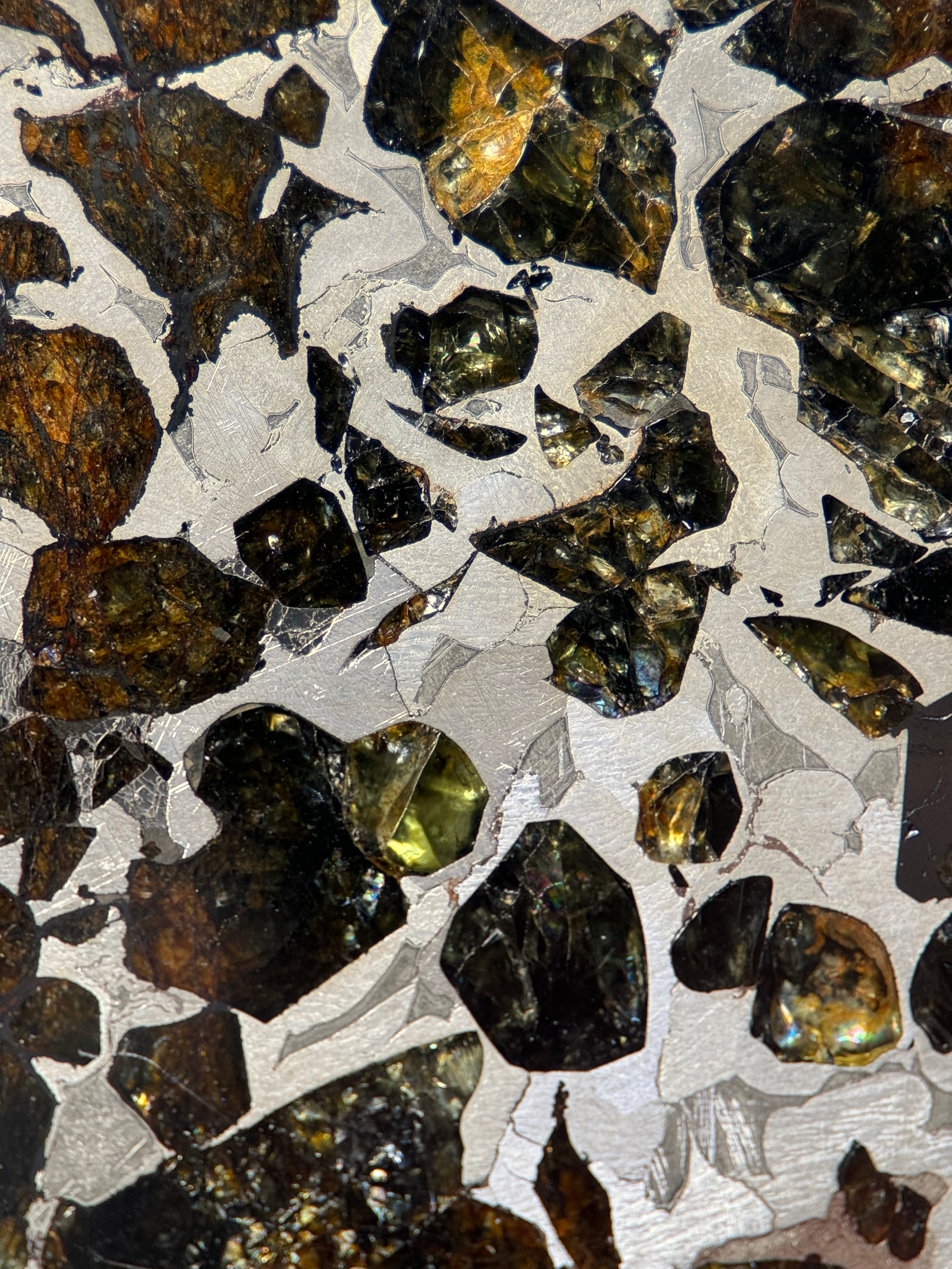 SEYMCHAN METEORITE, MAGADAN REGION, RUSSIA. 96 GRAMS END-CUT.