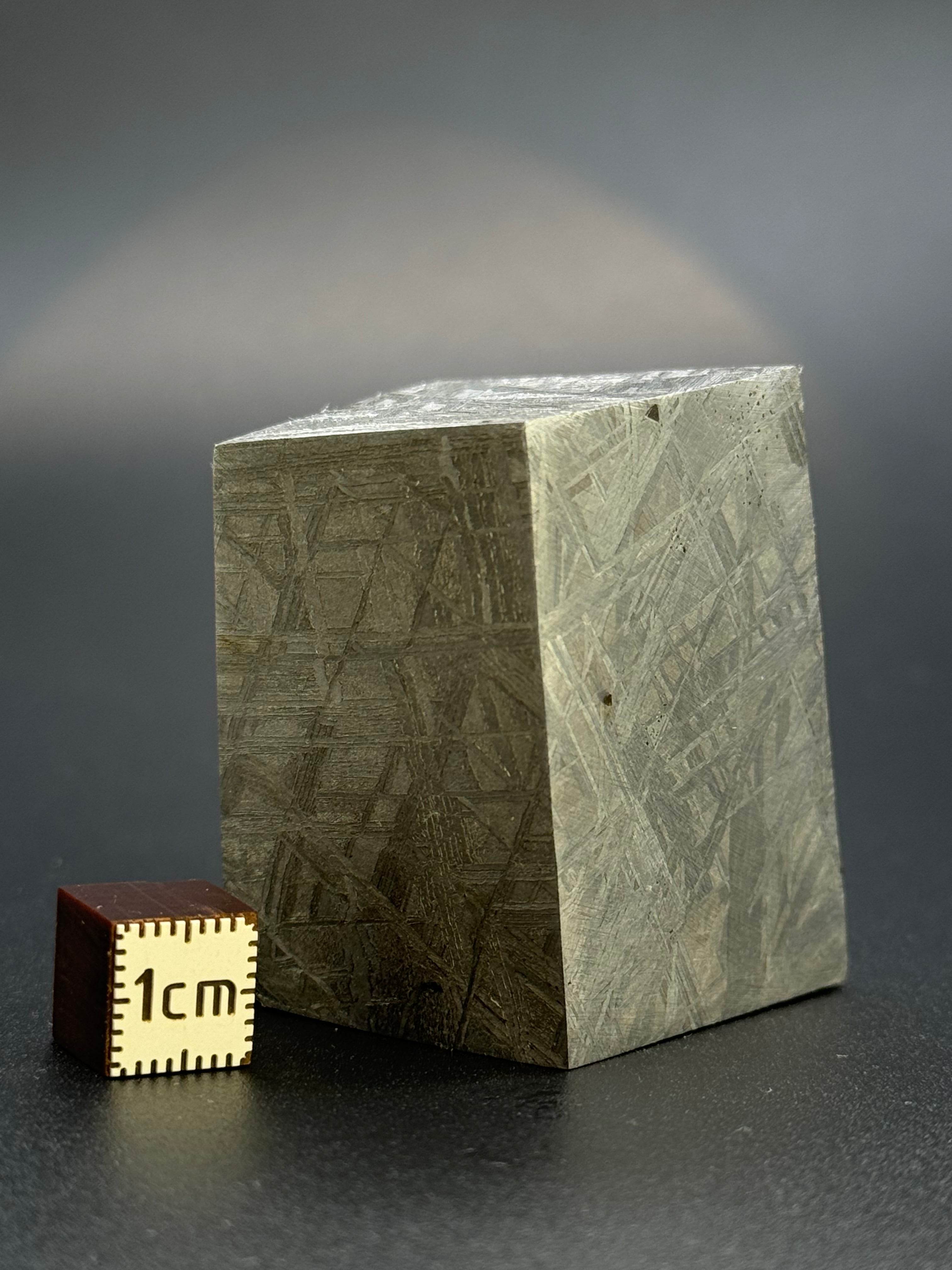 Muonionalusta meteorite, Sweden. Block, 264 grams