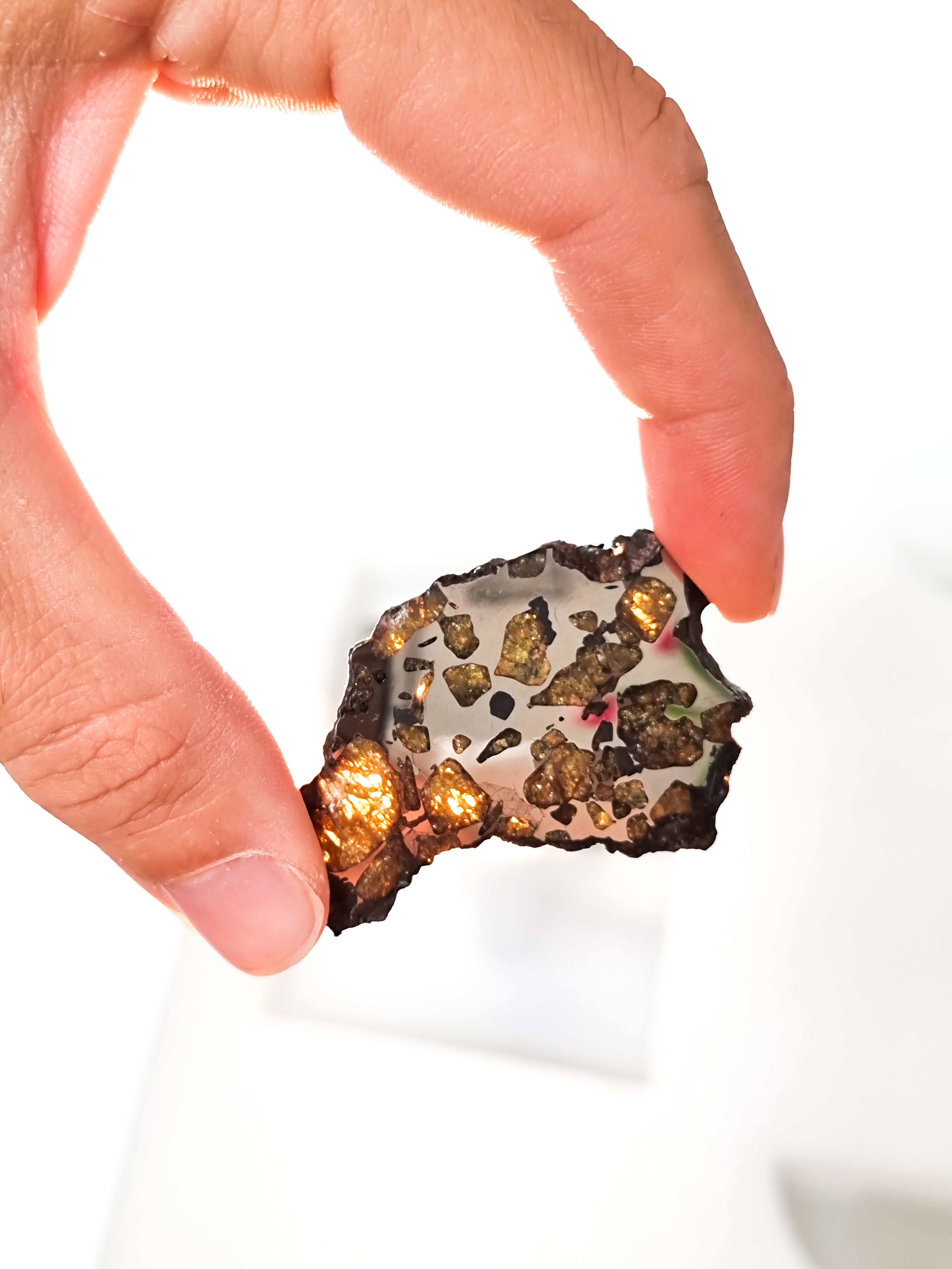 Imilac Pallasite meteorite, Chile. 15.54g