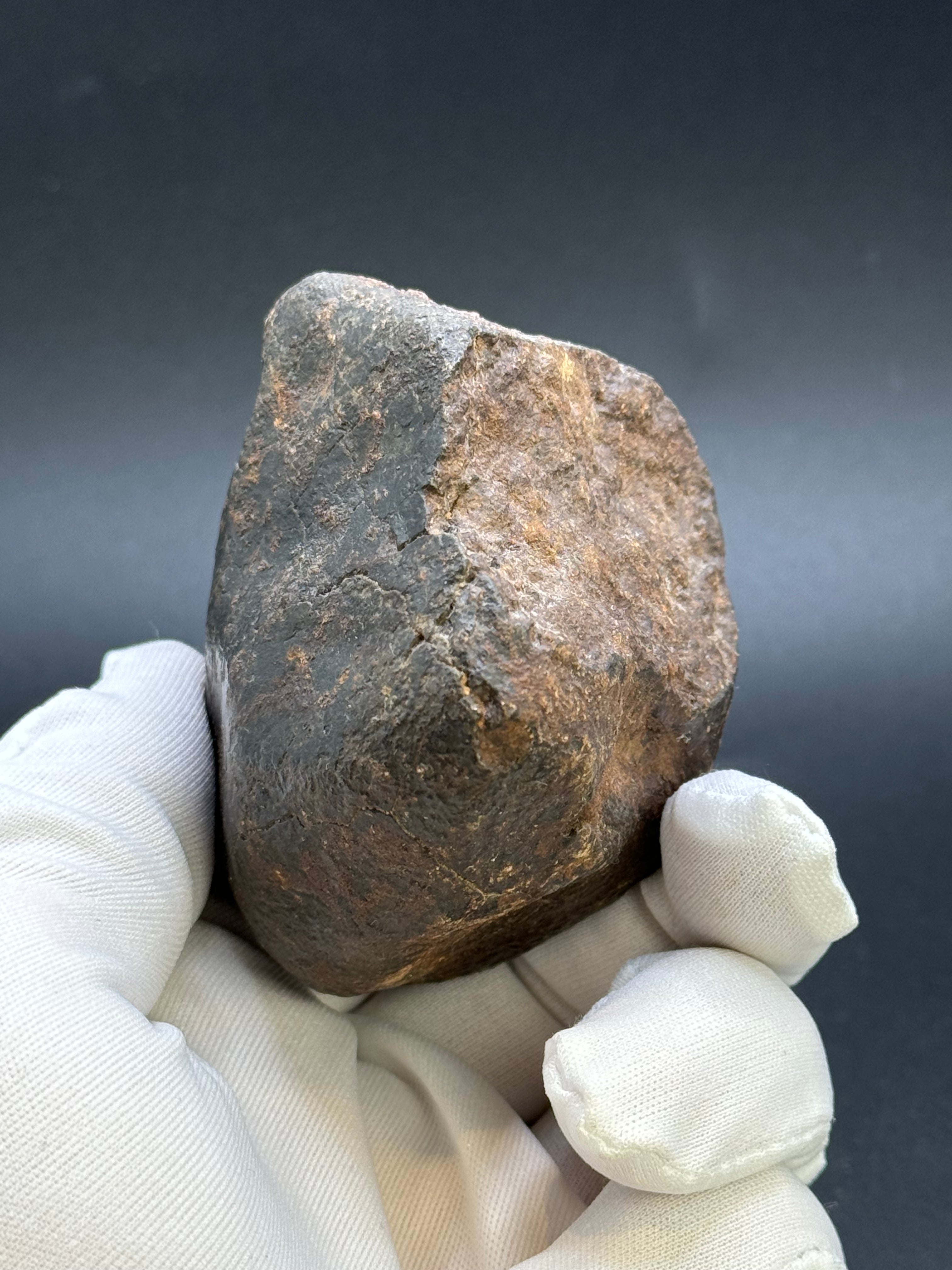 CHONDRITE METEORITE, NORTH WEST AFRICA. 437 GRAMS.