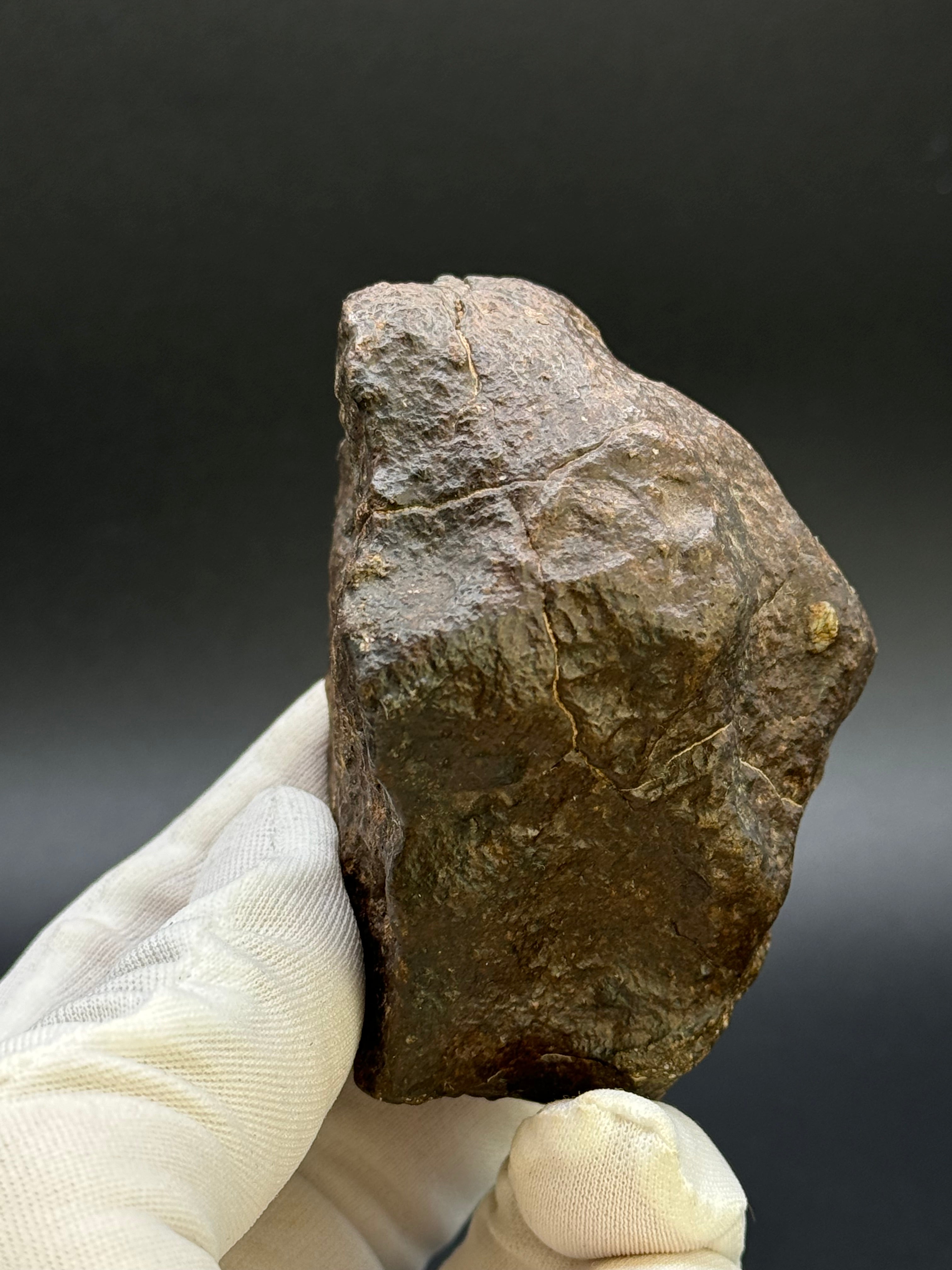 CHONDRITE METEORITE, NORTH WEST AFRICA. 368 GRAMS.