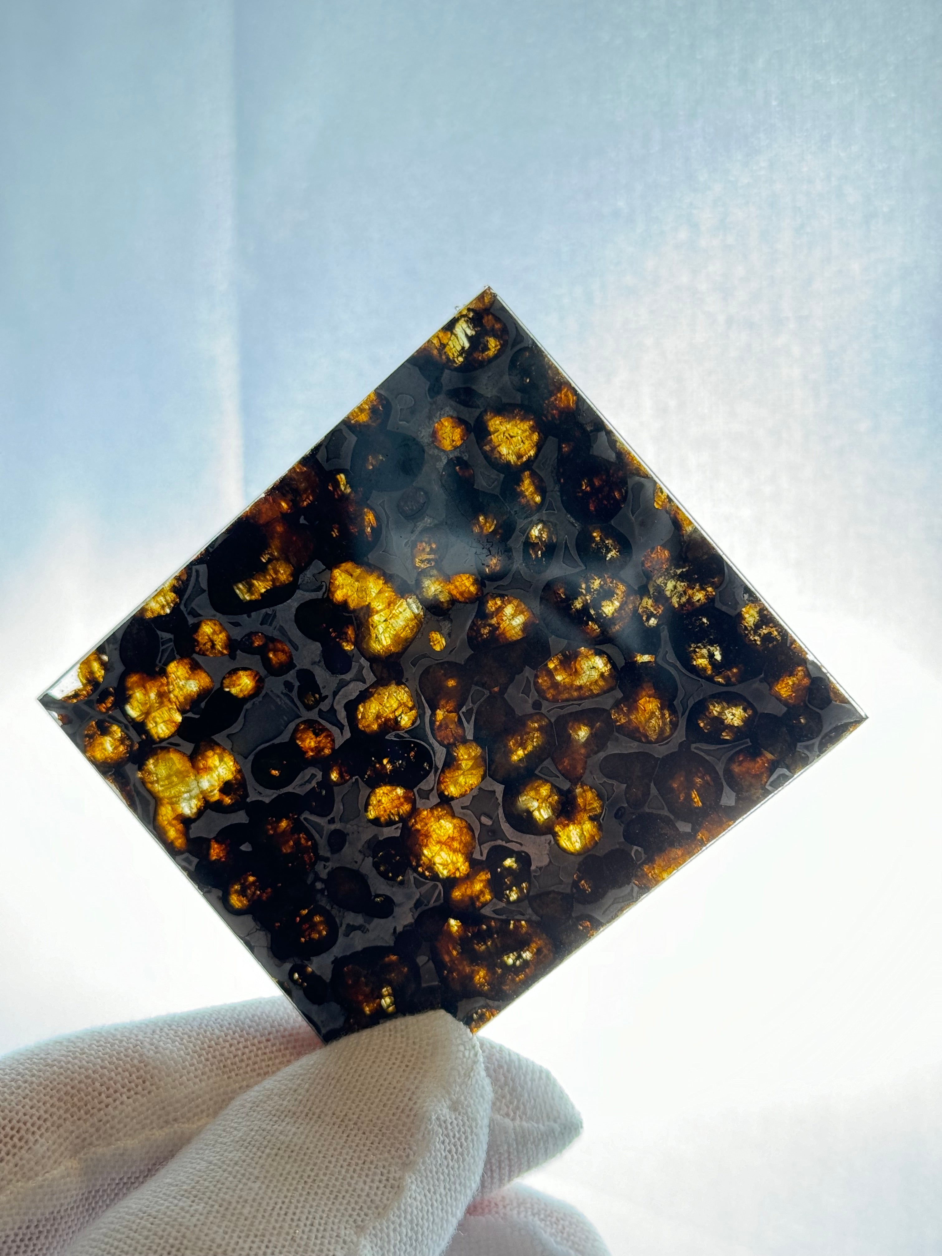 SERICHO METEORITE, KENYA. 24,10 GRAMS SLICE