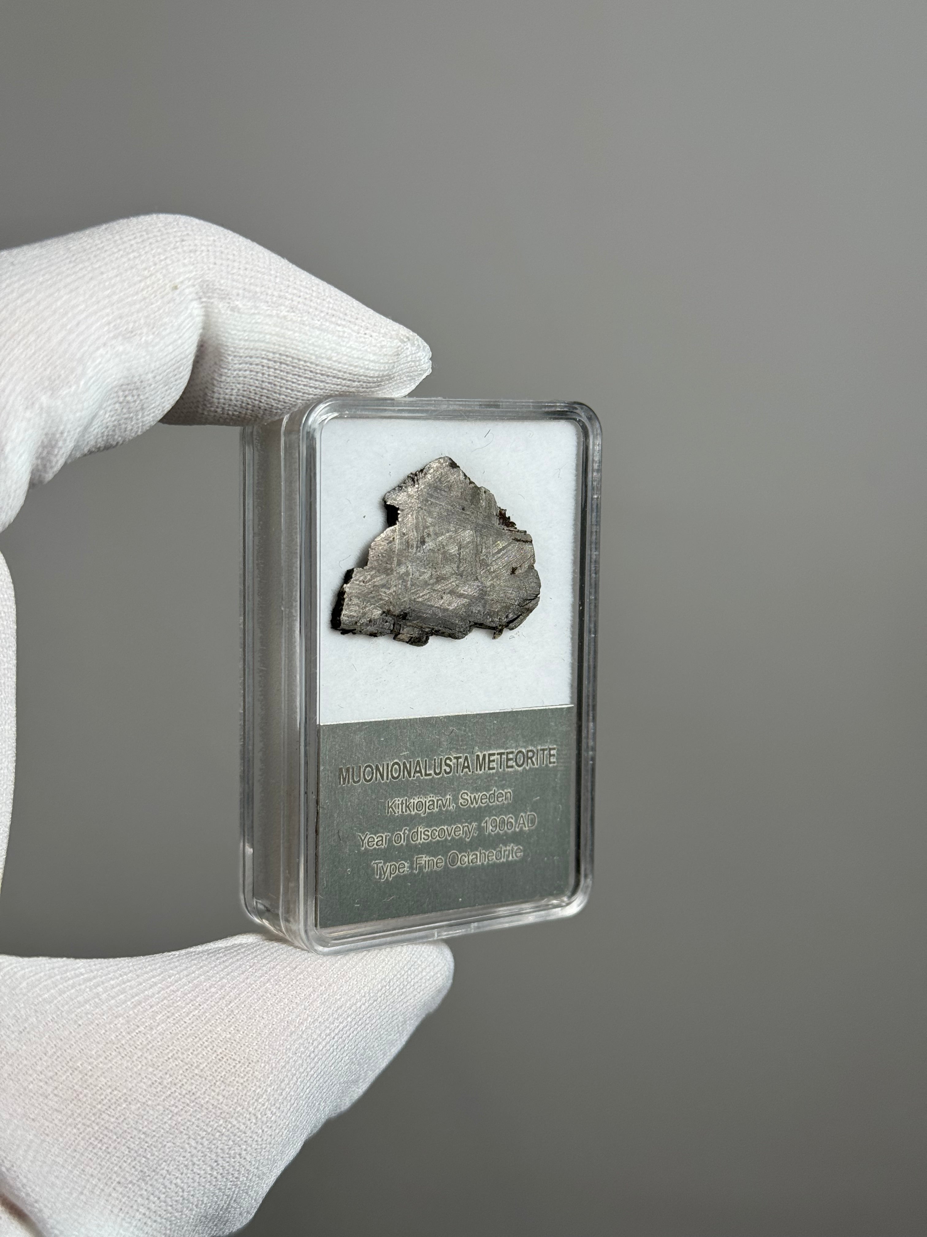 MUONIONALUSTA METEORITE, SWEDEN. 5,7 GRAMS.