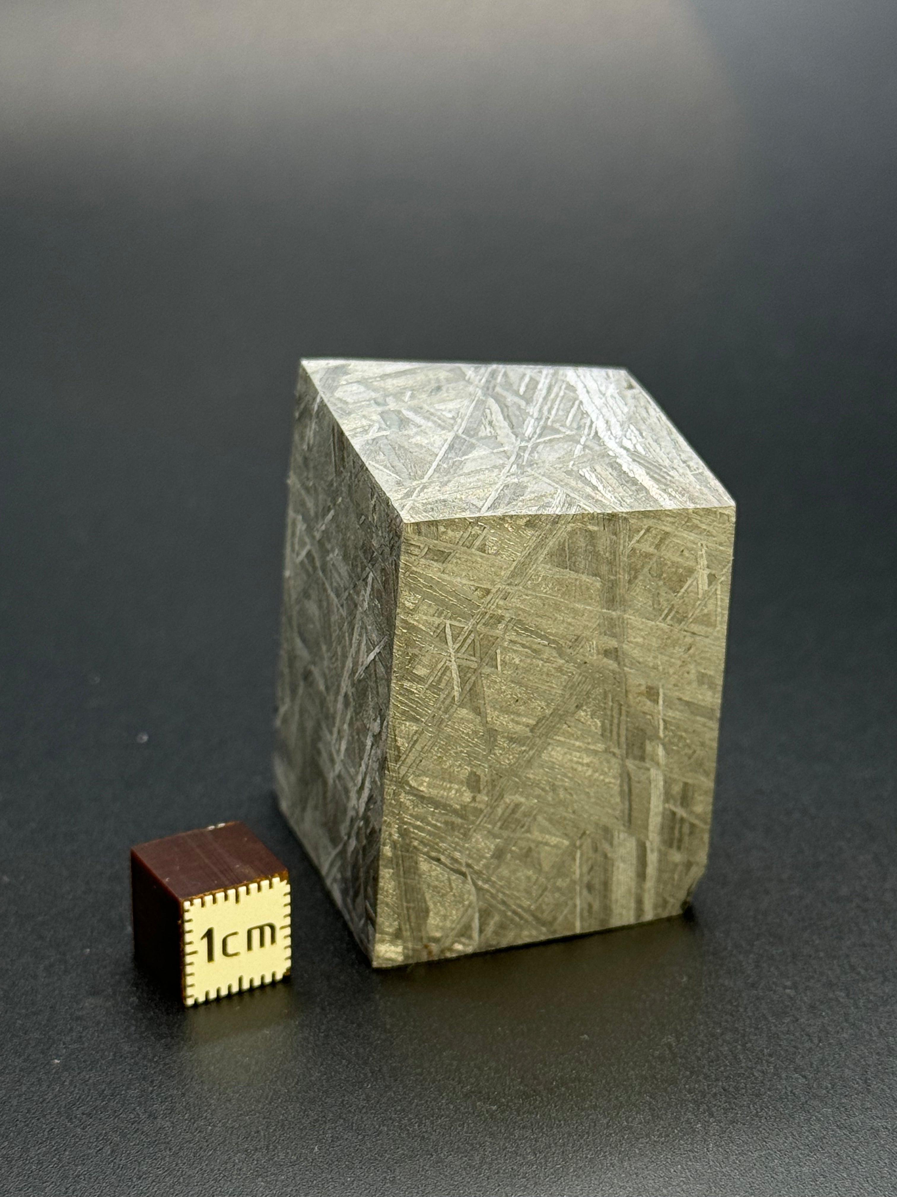 Muonionalusta meteorite, Sweden. Block, 264 grams