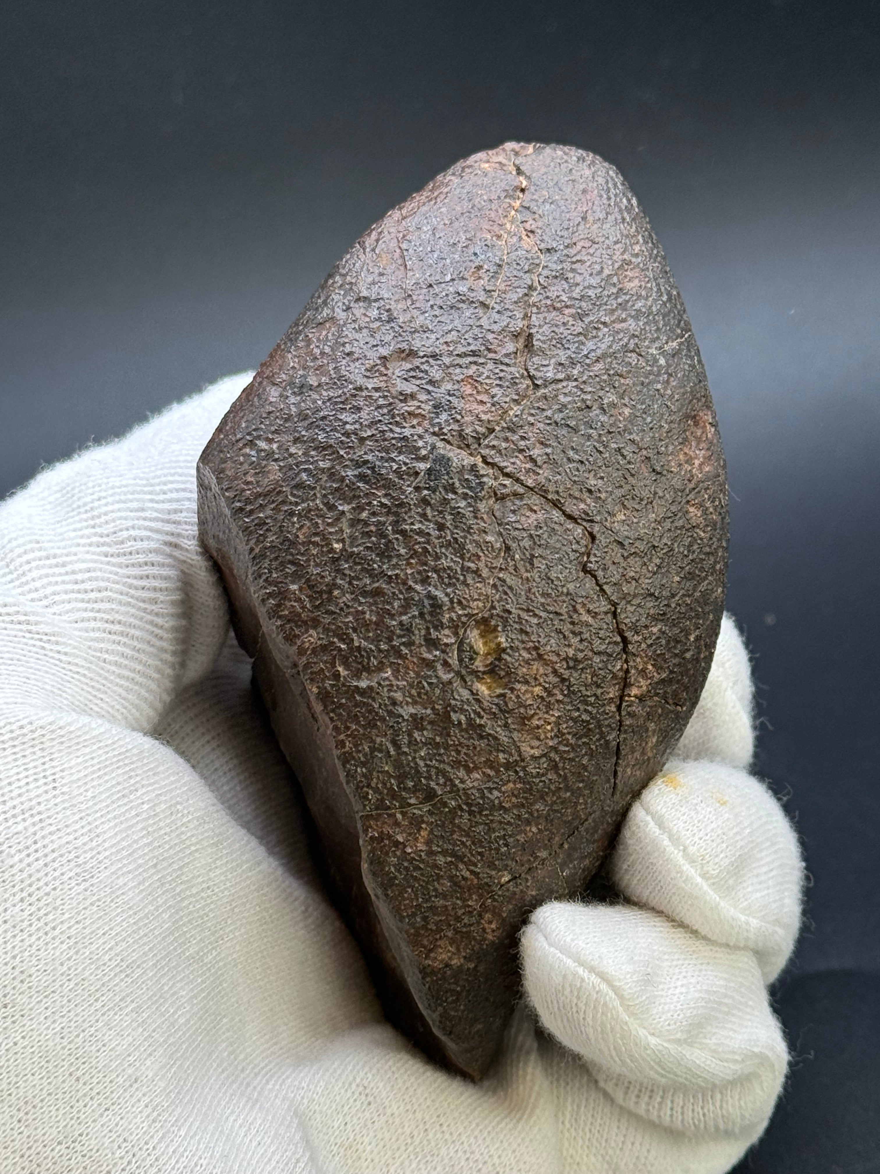 CHONDRITE METEORITE, NORTH WEST AFRICA. 421 GRAMS.