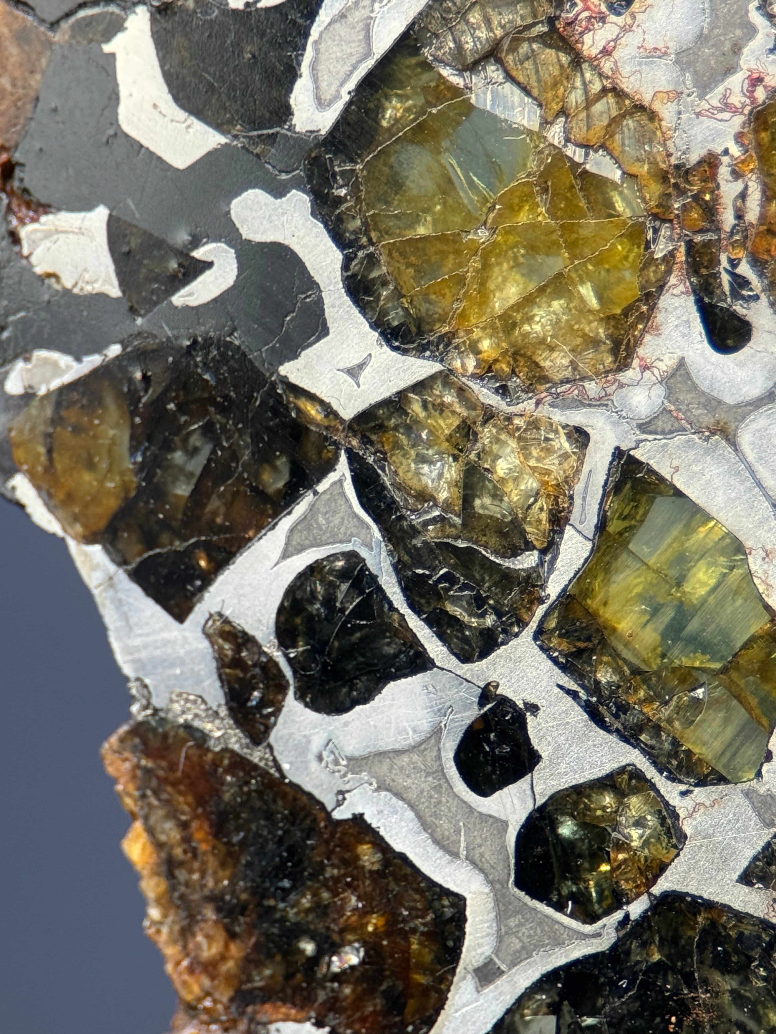 SEYMCHAN METEORITE, MAGADAN REGION, RUSSIA. 34,25 GRAMS SLICE.