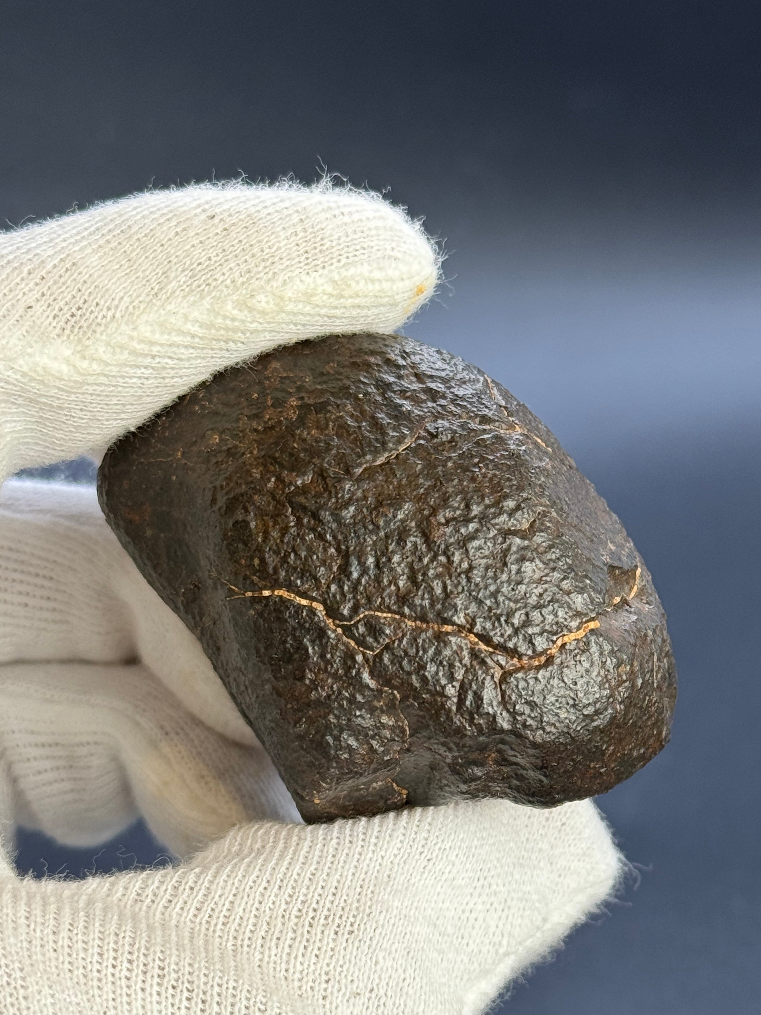 CHONDRITE METEORITE, NORTH WEST AFRICA. 178 GRAMS.