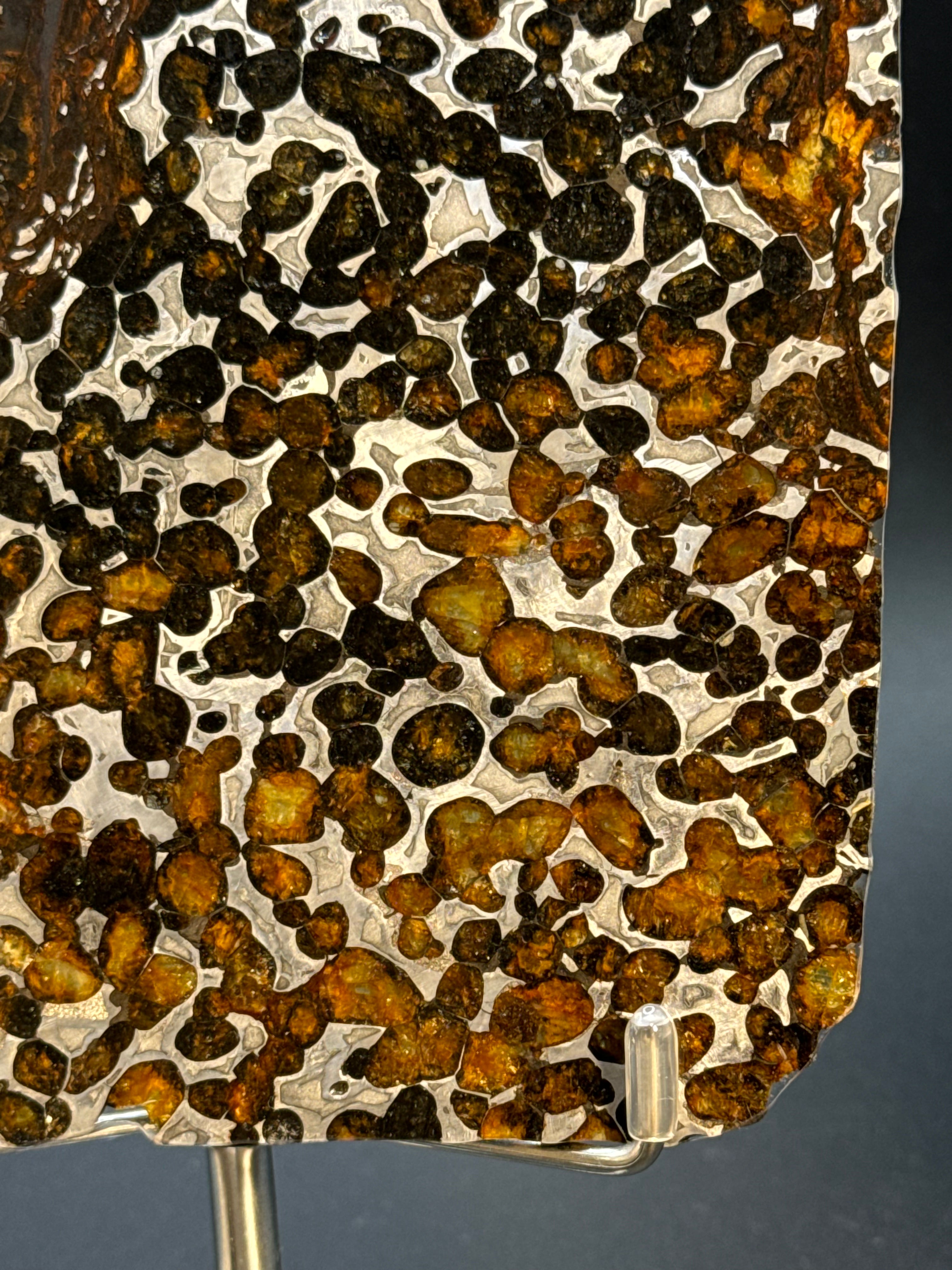 SERICHO METEORITE, KENYA. 102 GRAMS SLICE