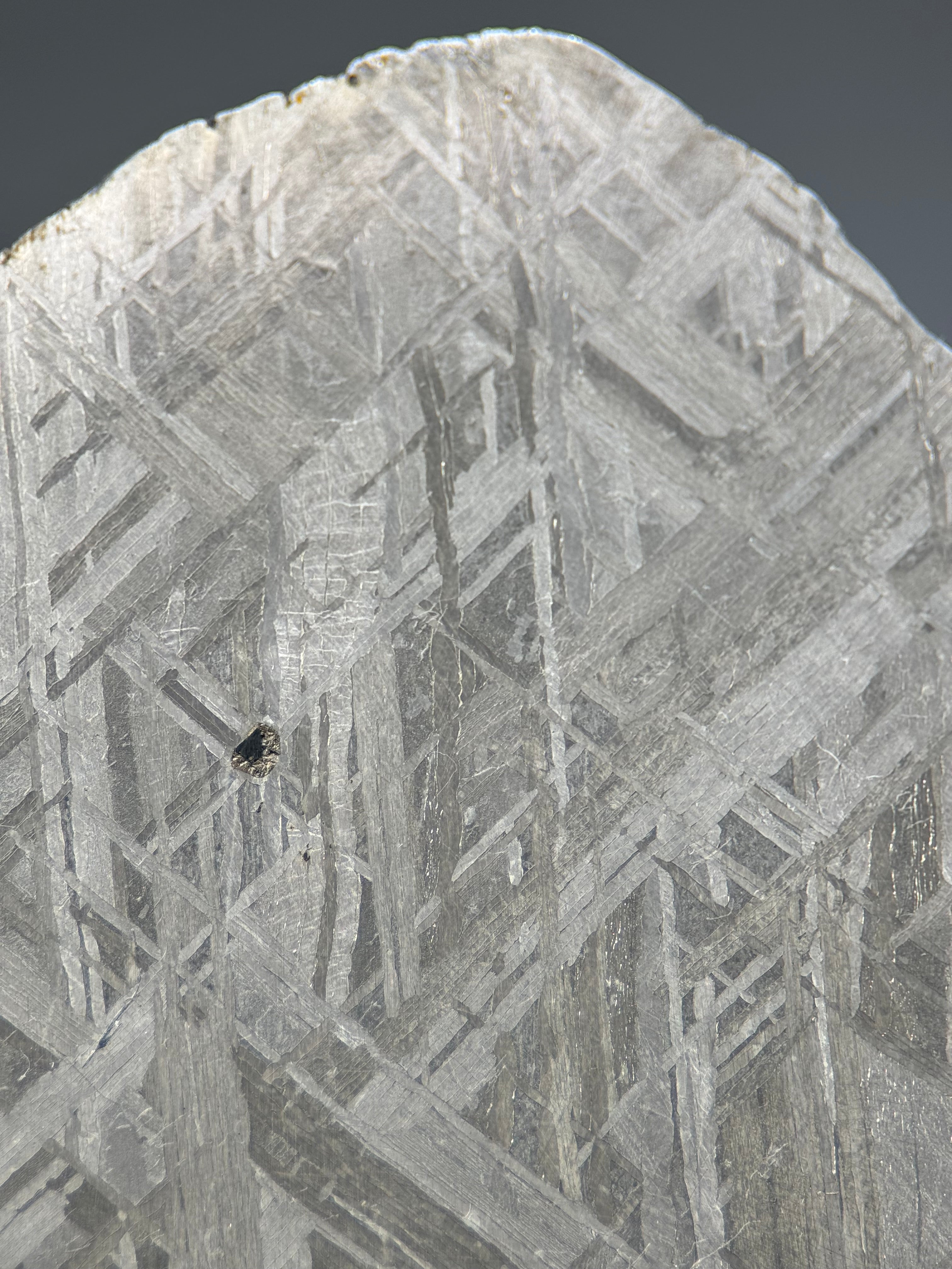 MUONIONALUSTA METEORITE, SWEDEN. 88,32 GRAMS SLICE.