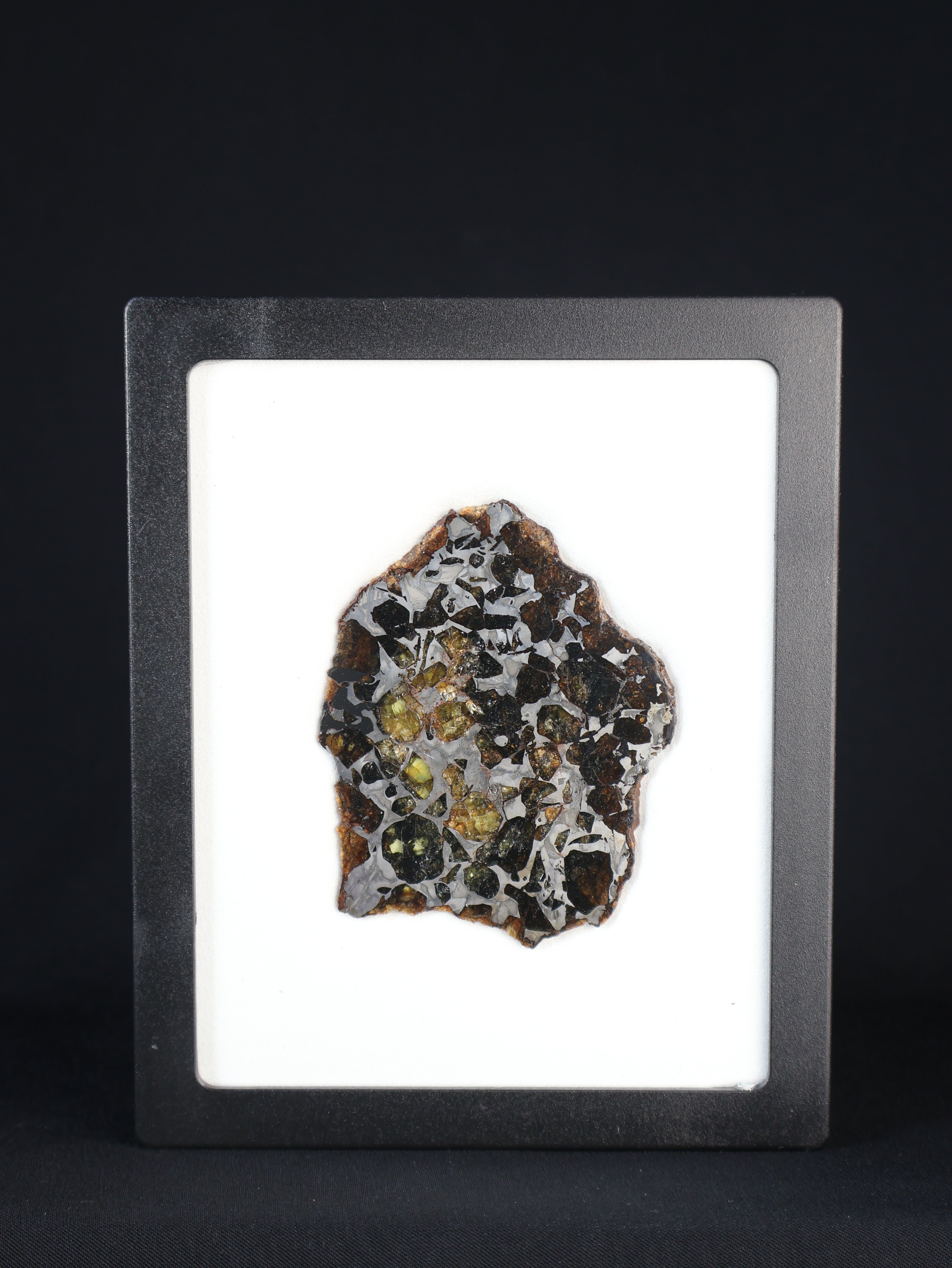 SEYMCHAN METEORITE, MAGADAN REGION, RUSSIA. 34,25 GRAMS SLICE.