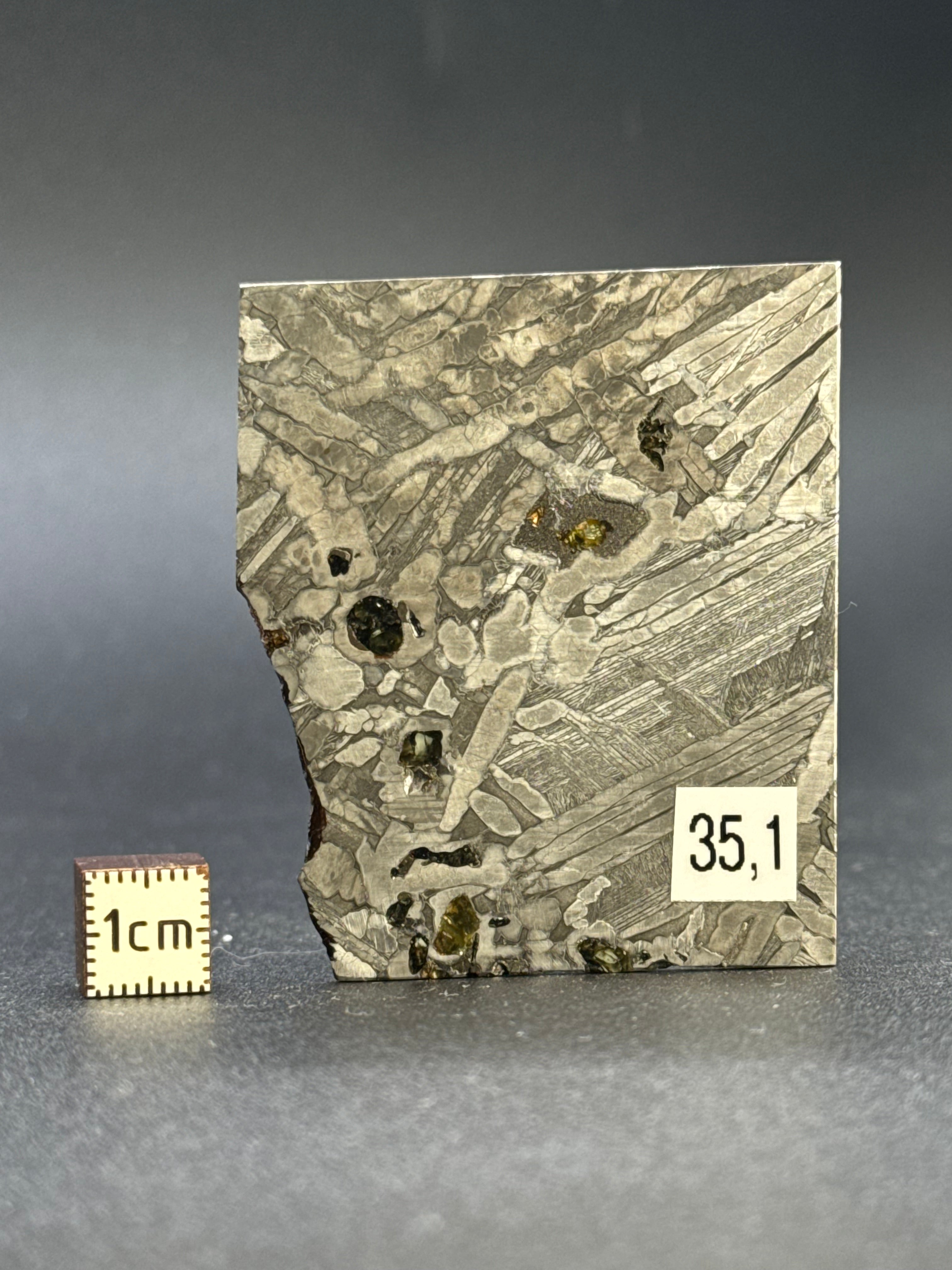 SEYMCHAN METEORITE, MAGADAN REGION, RUSSIA. 35,1 GRAMS.