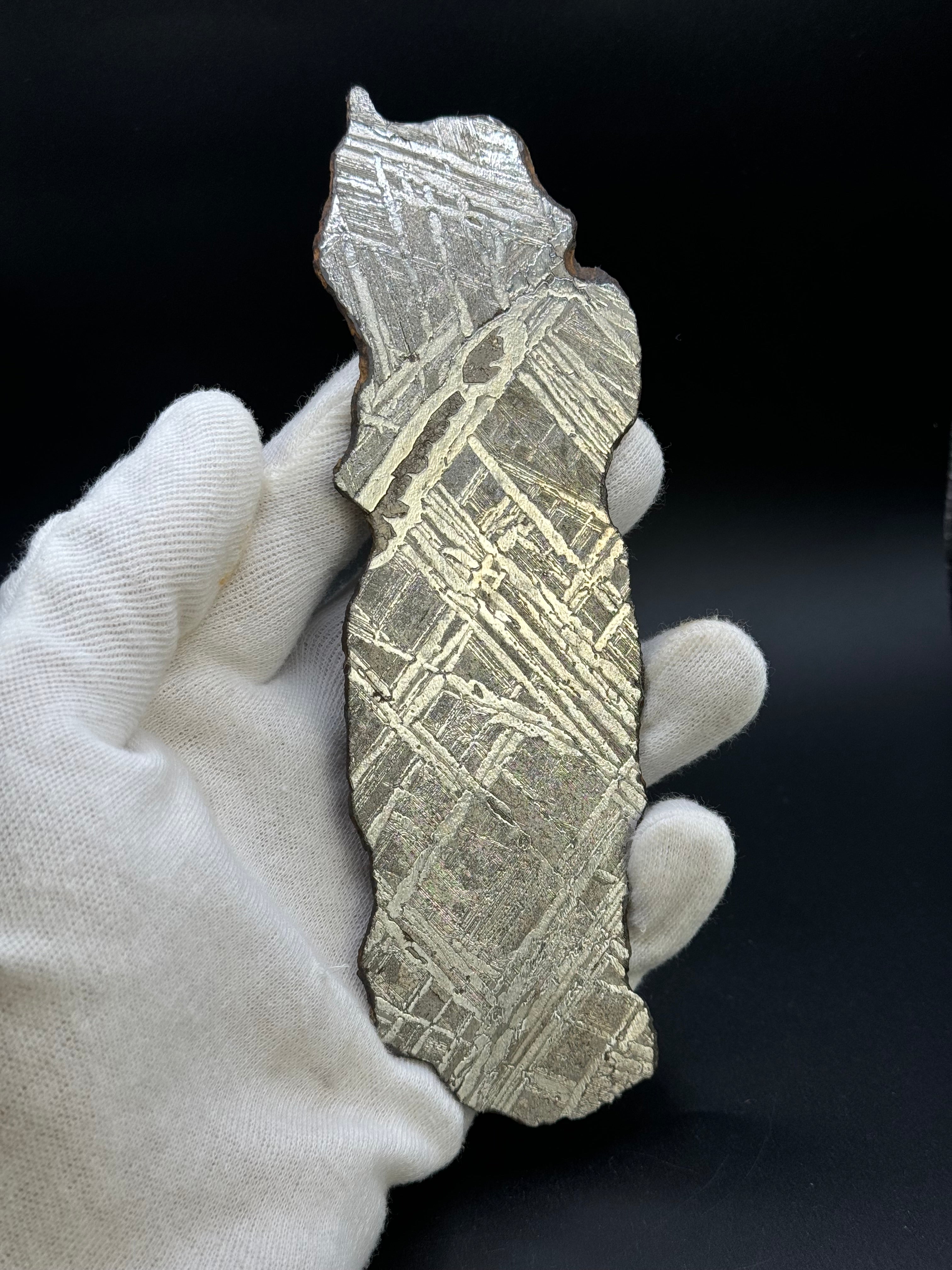 Seymchan meteorite, Magadan region, Russia. 111 grams.