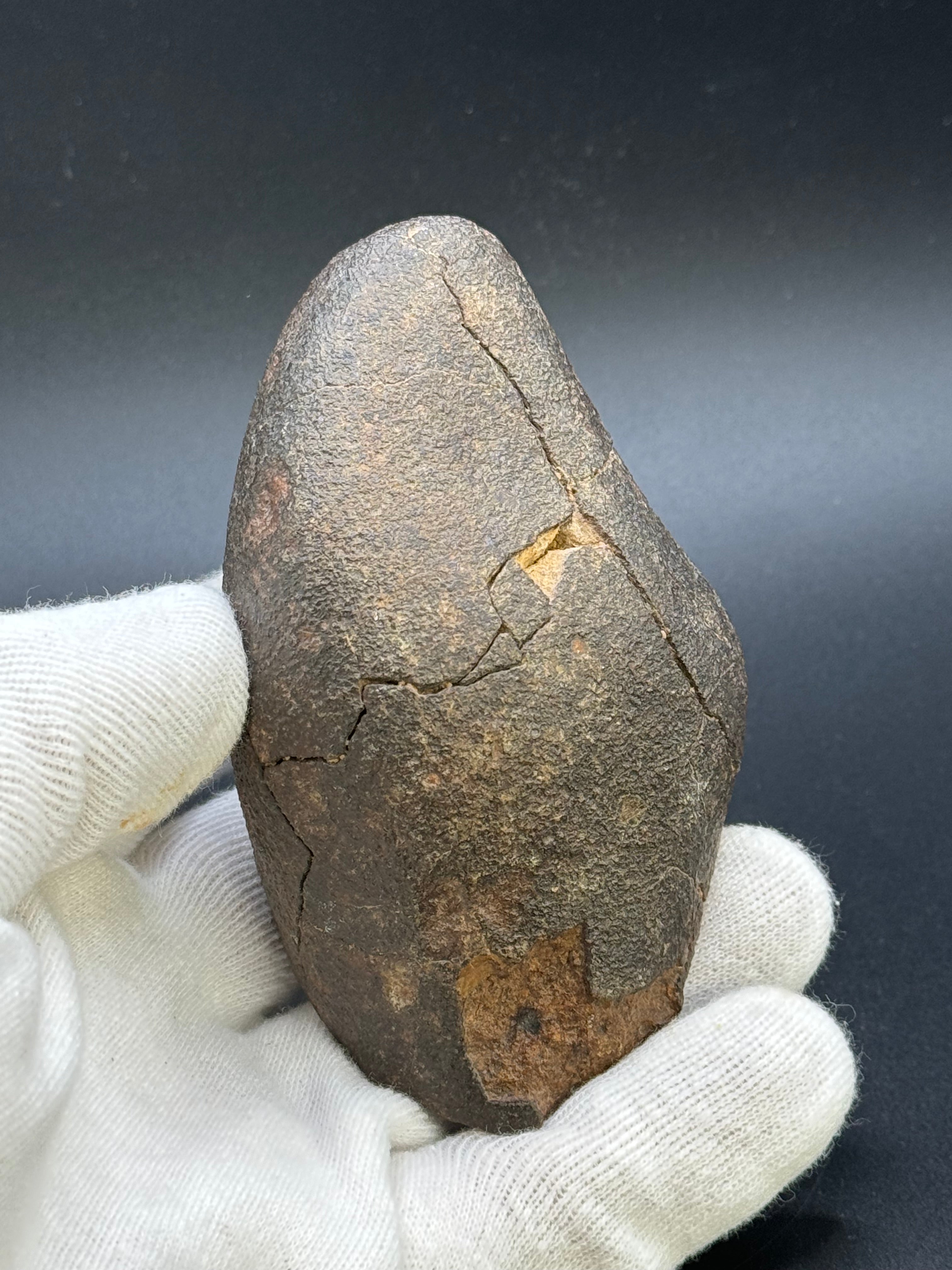 CHONDRITE METEORITE, NORTH WEST AFRICA. 421 GRAMS.