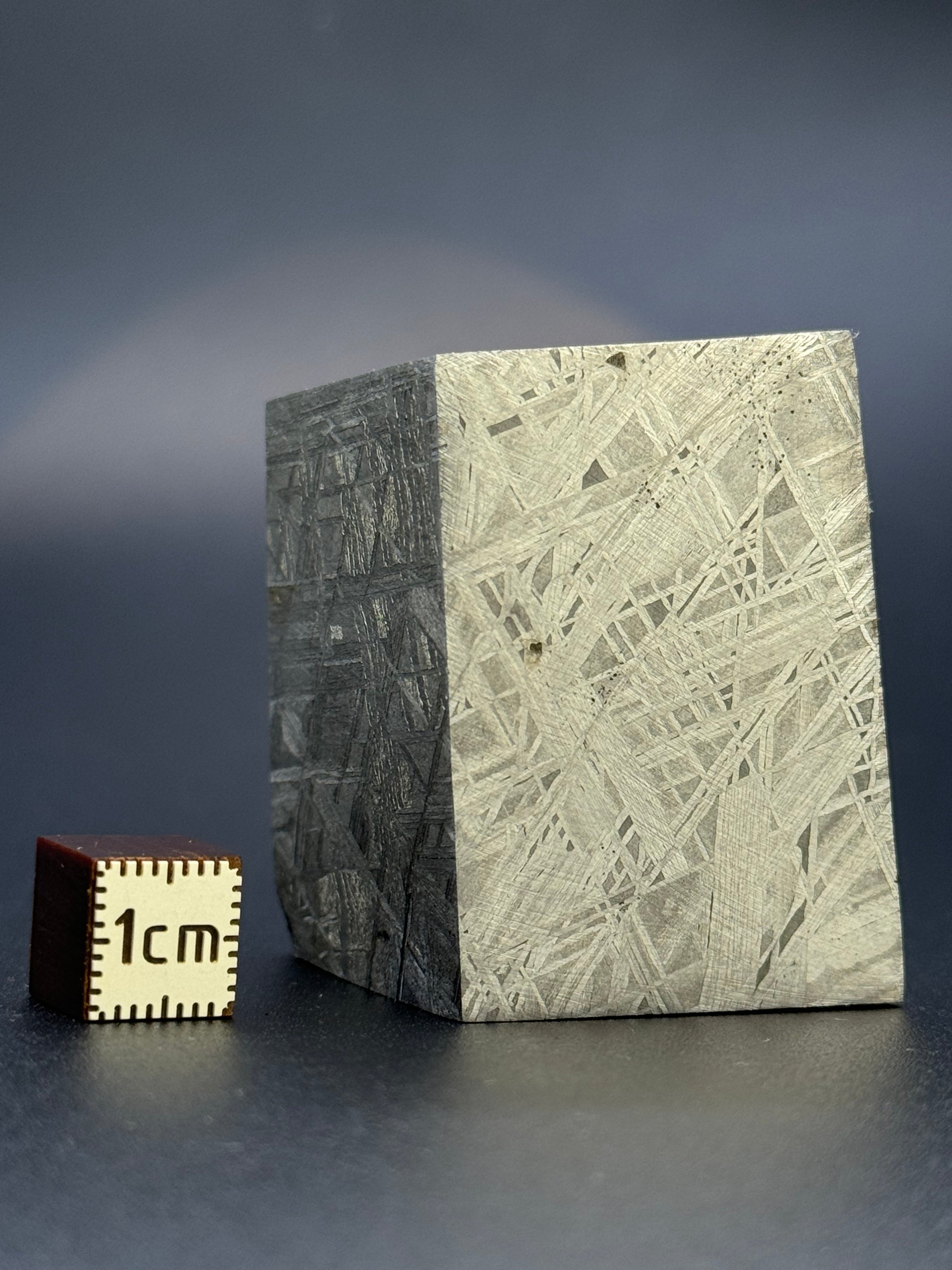 Muonionalusta meteorite, Sweden. Block, 264 grams