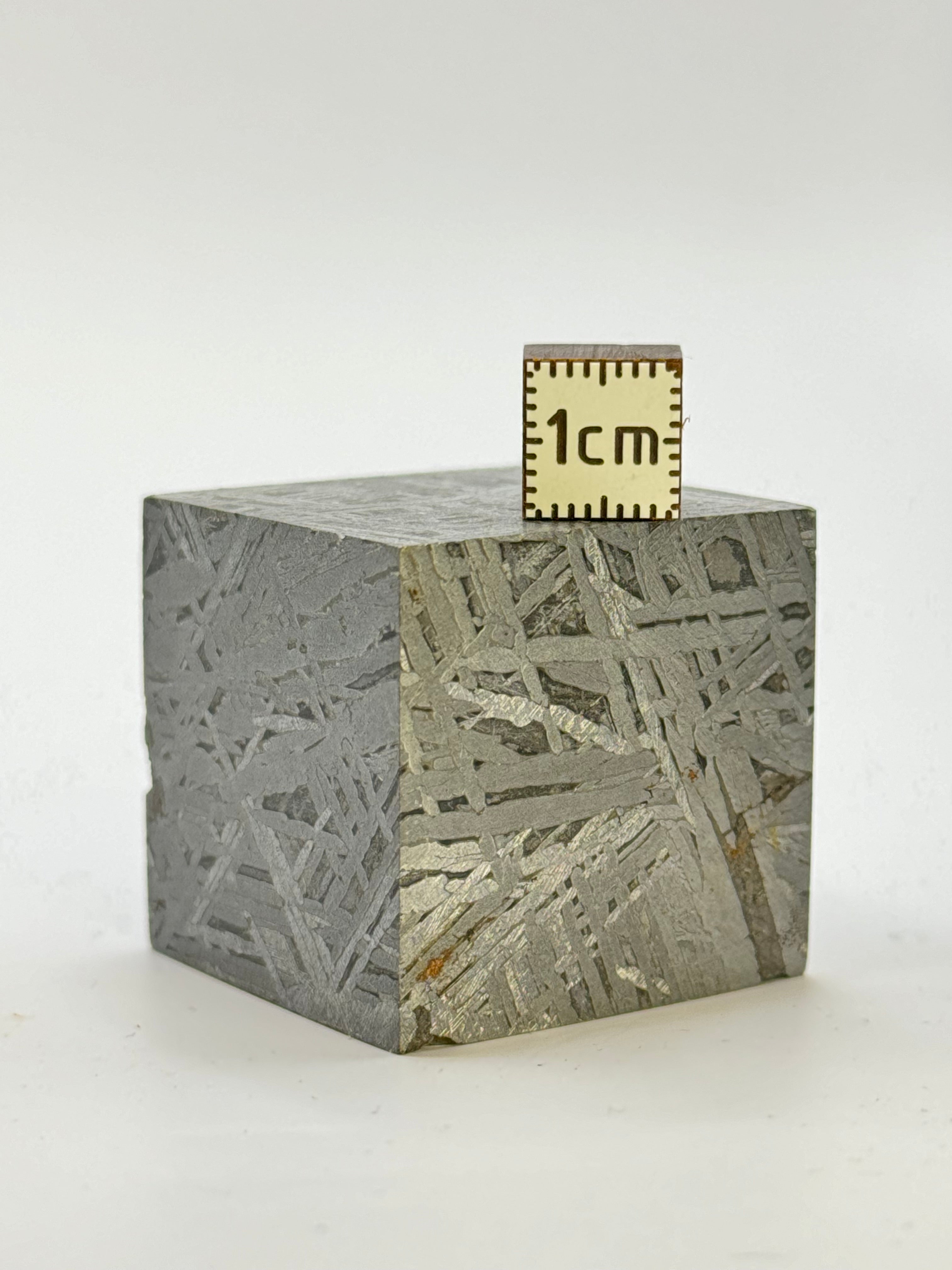 ALETAI METEORITE CUBE, GOBI DESERT, CHINA. 190 GRAMS.