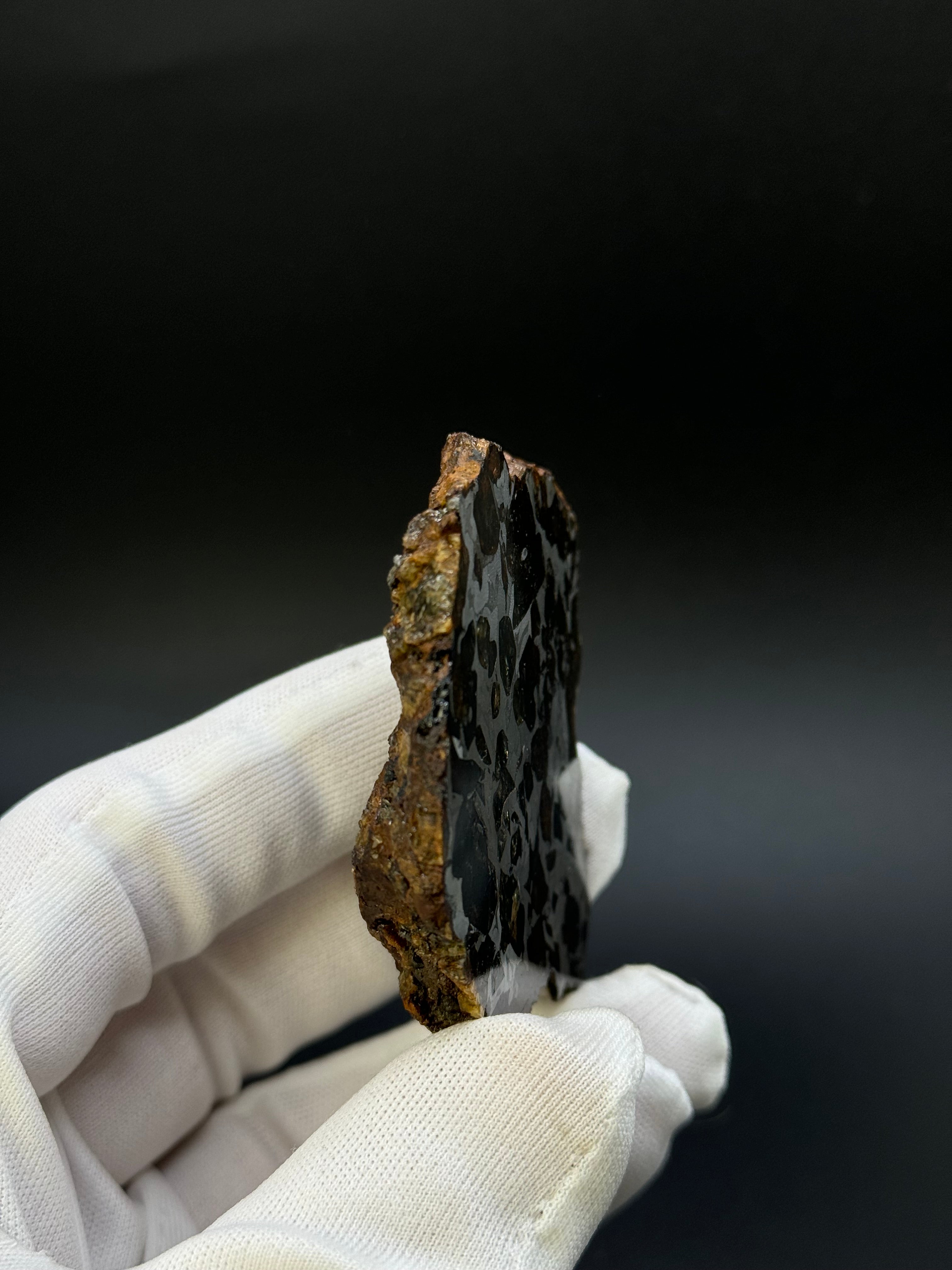 SEYMCHAN METEORITE, MAGADAN REGION, RUSSIA. 96 GRAMS END-CUT.