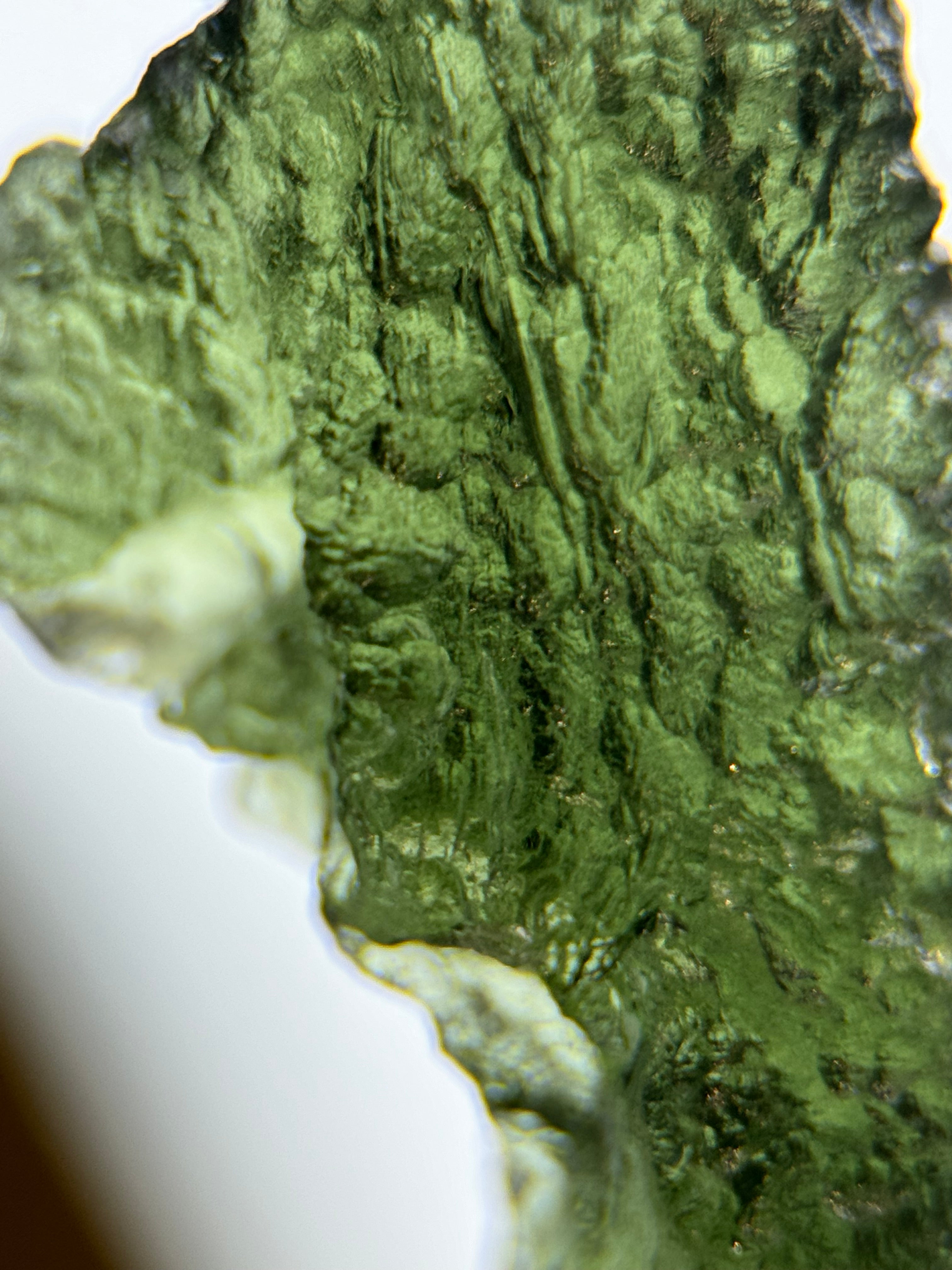RAW MOLDAVITE, CZECH REPUBLIC. 5,83 GRAMS.