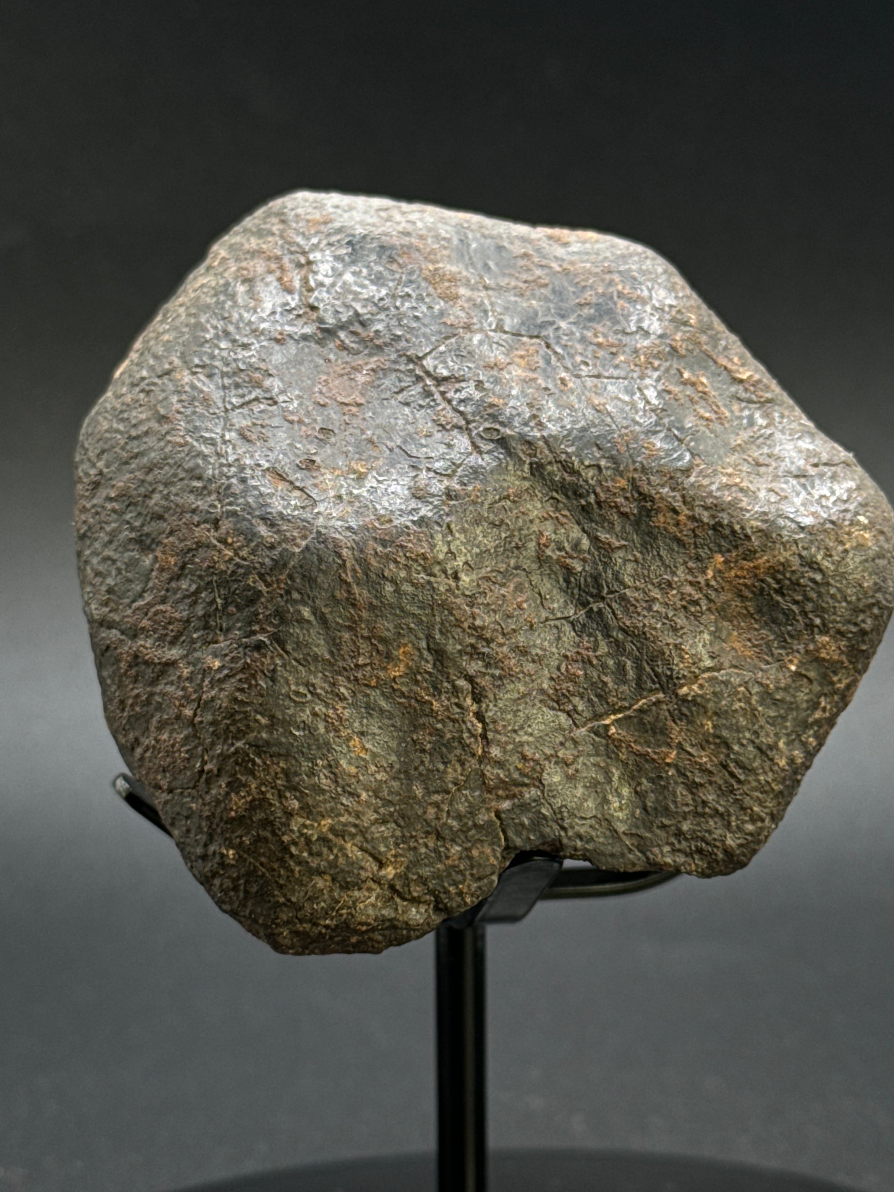 CHONDRITE METEORITE, NORTH WEST AFRICA. 437 GRAMS.