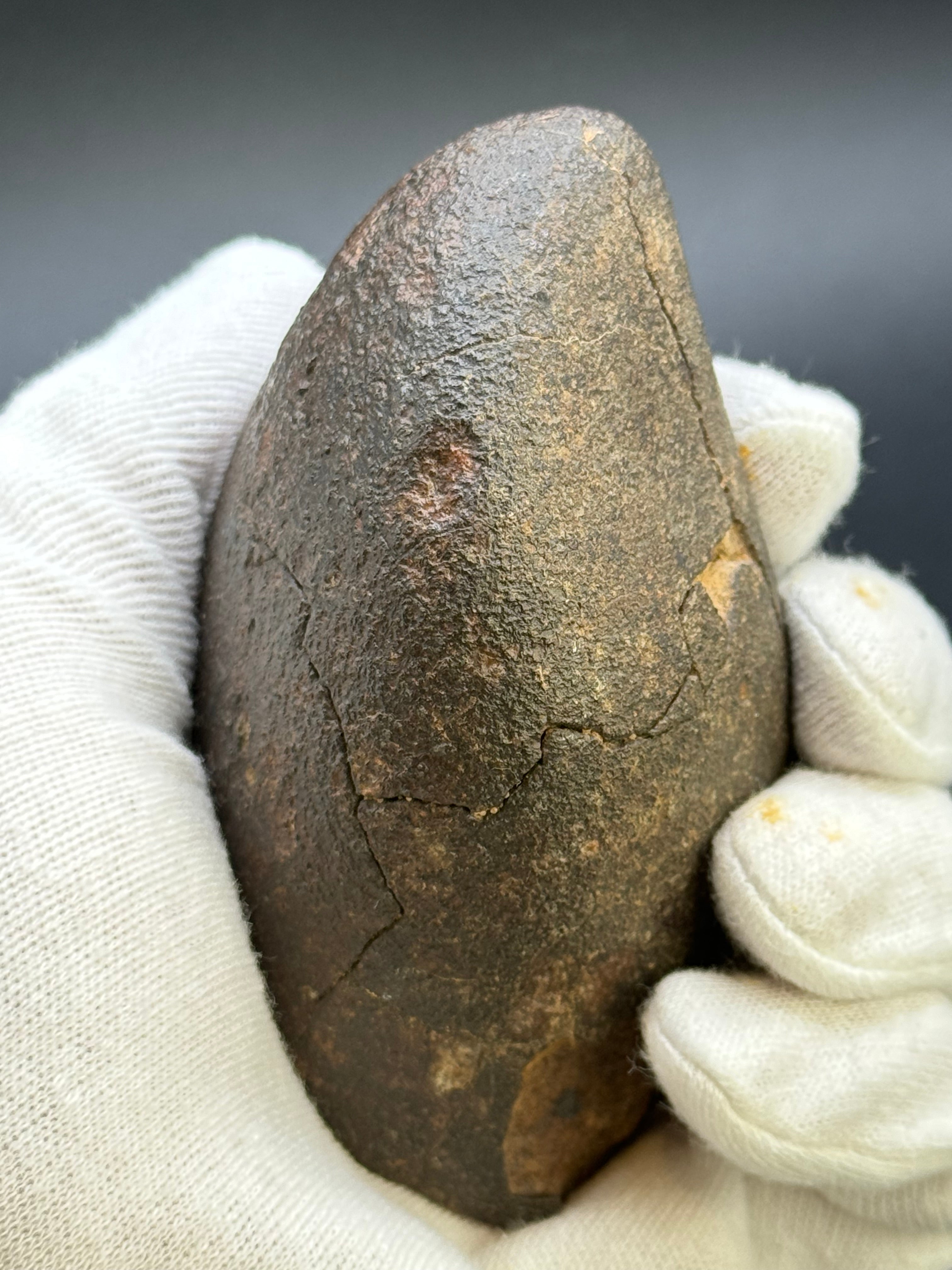 CHONDRITE METEORITE, NORTH WEST AFRICA. 421 GRAMS.