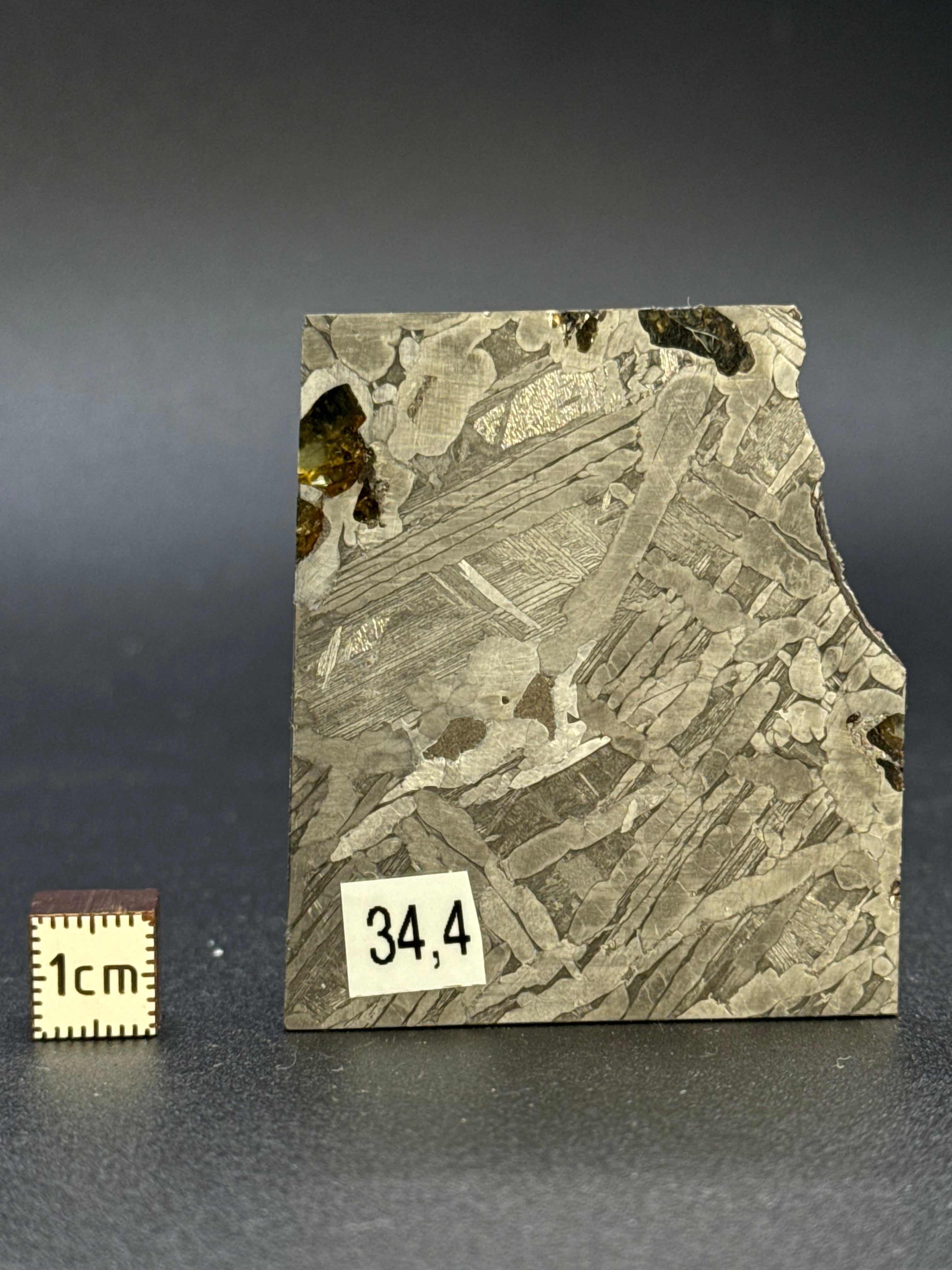 SEYMCHAN METEORITE, MAGADAN REGION, RUSSIA. 34,4 GRAMS.