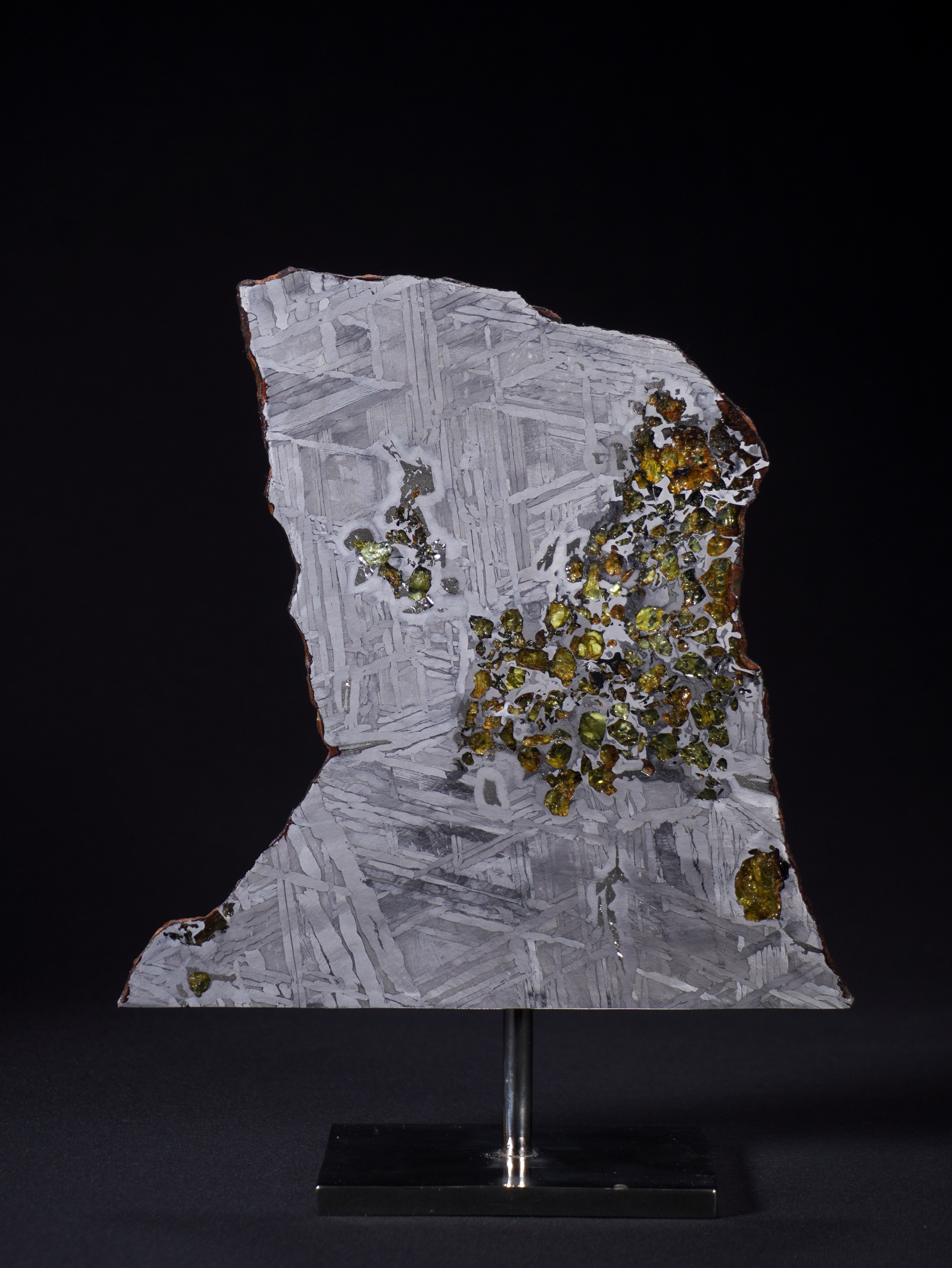 SEYMCHAN METEORITE, MAGADAN REGION, RUSSIA. 349 GRAMS.