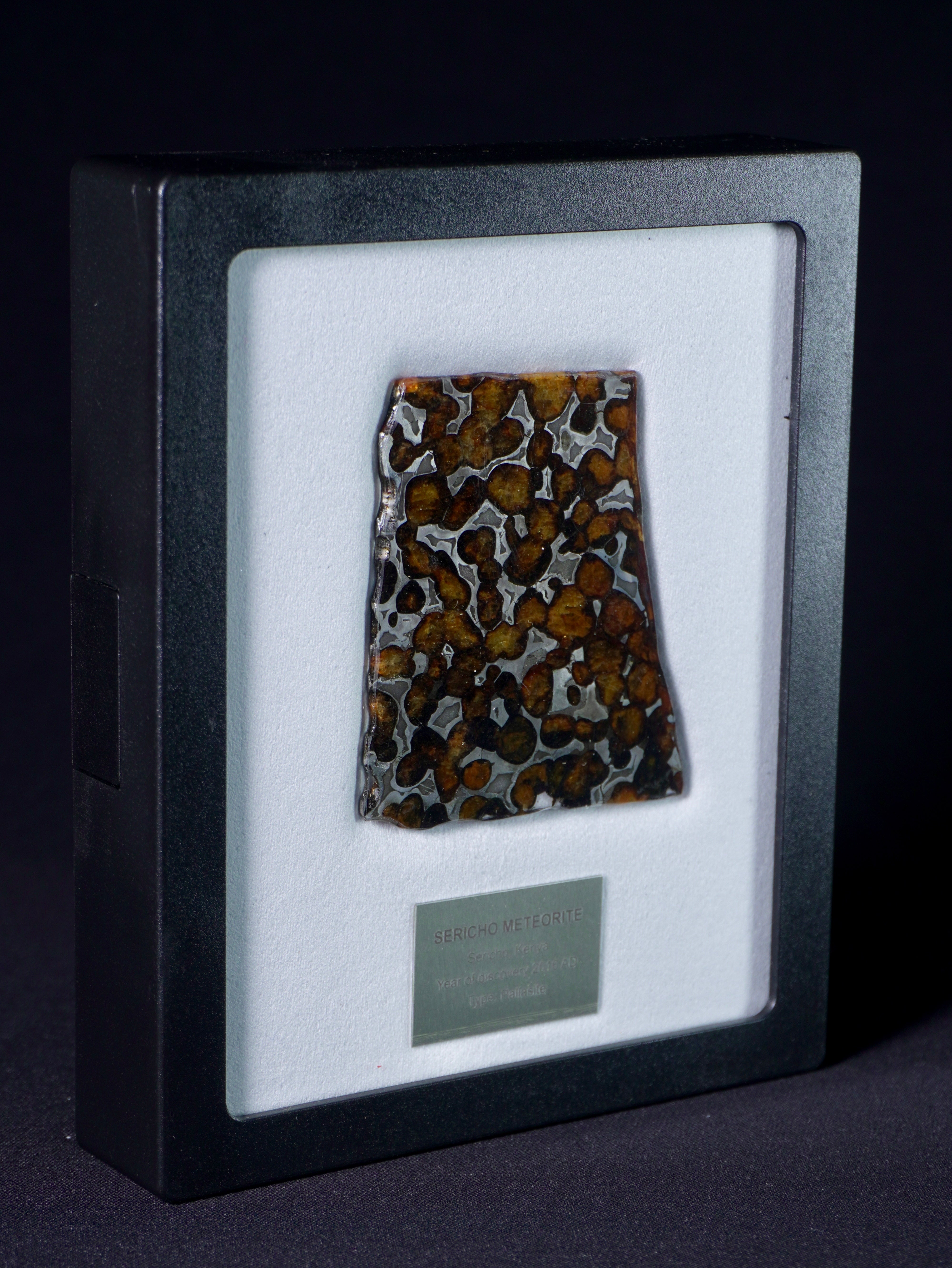 SERICHO METEORITE, KENYA. 22.84 GRAMS SLICE