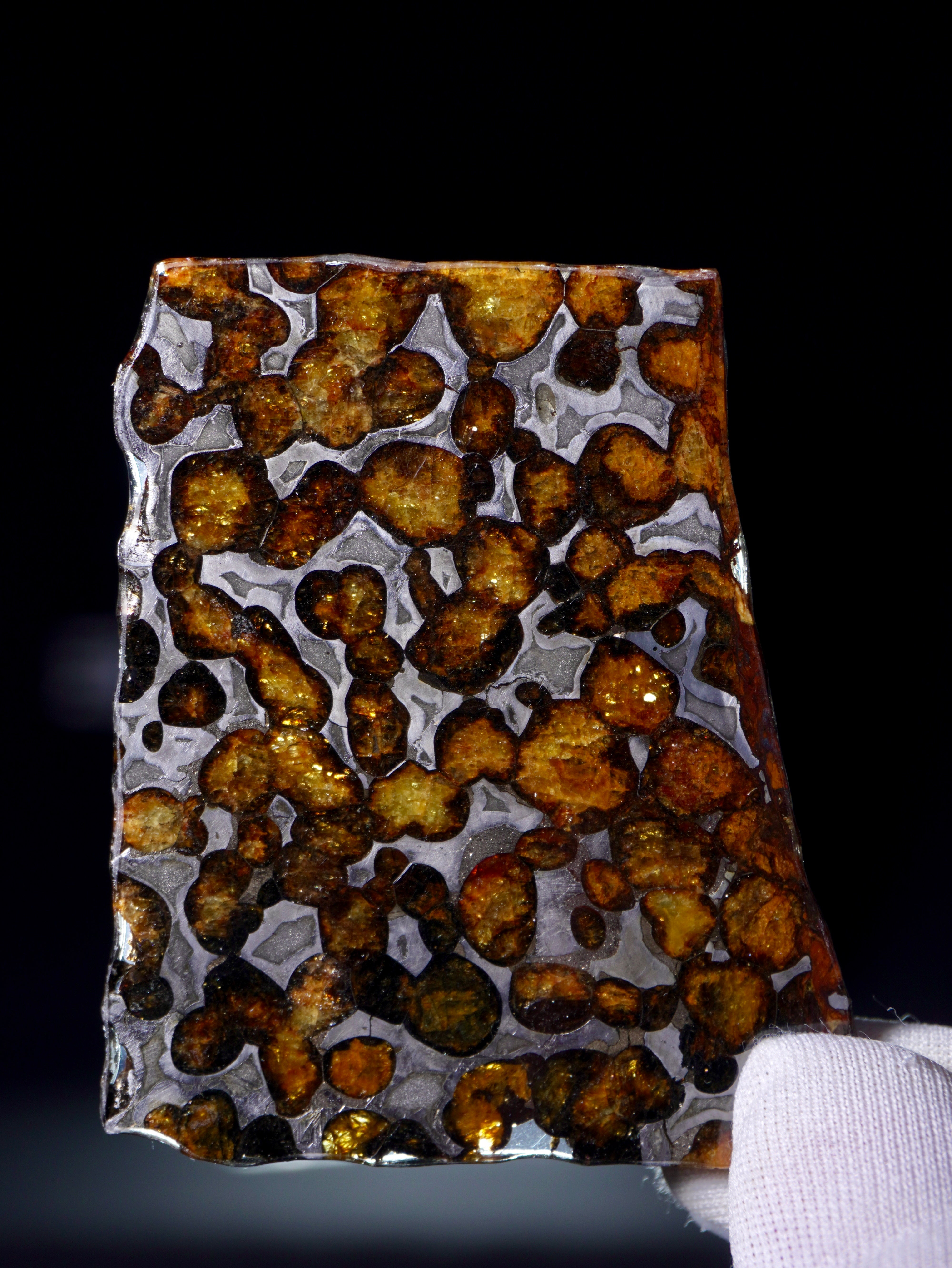 SERICHO METEORITE, KENYA. 22.84 GRAMS SLICE