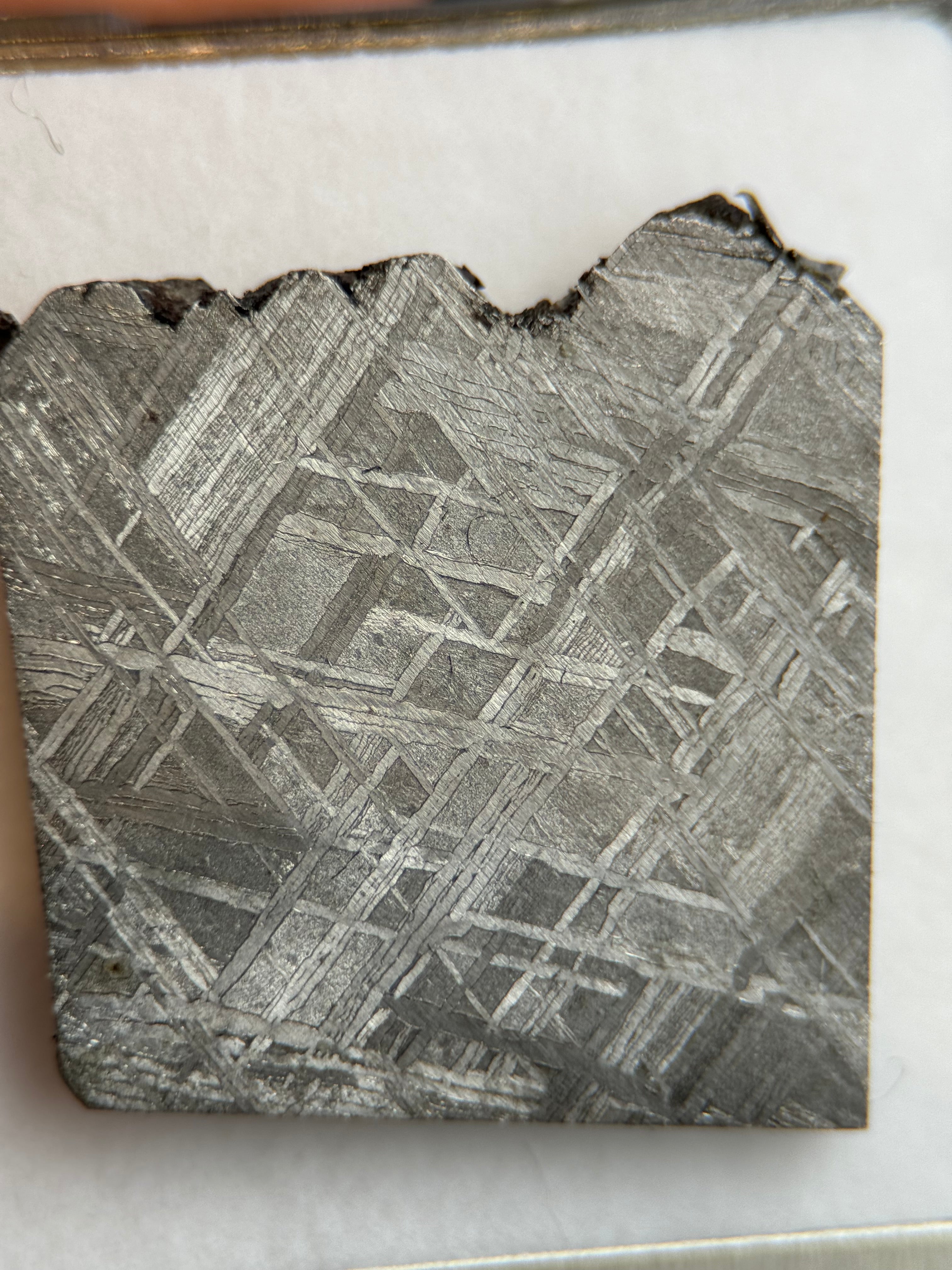 MUONIONALUSTA METEORITE, SWEDEN. DISPLAY BOX. 8,2 GRAMS.