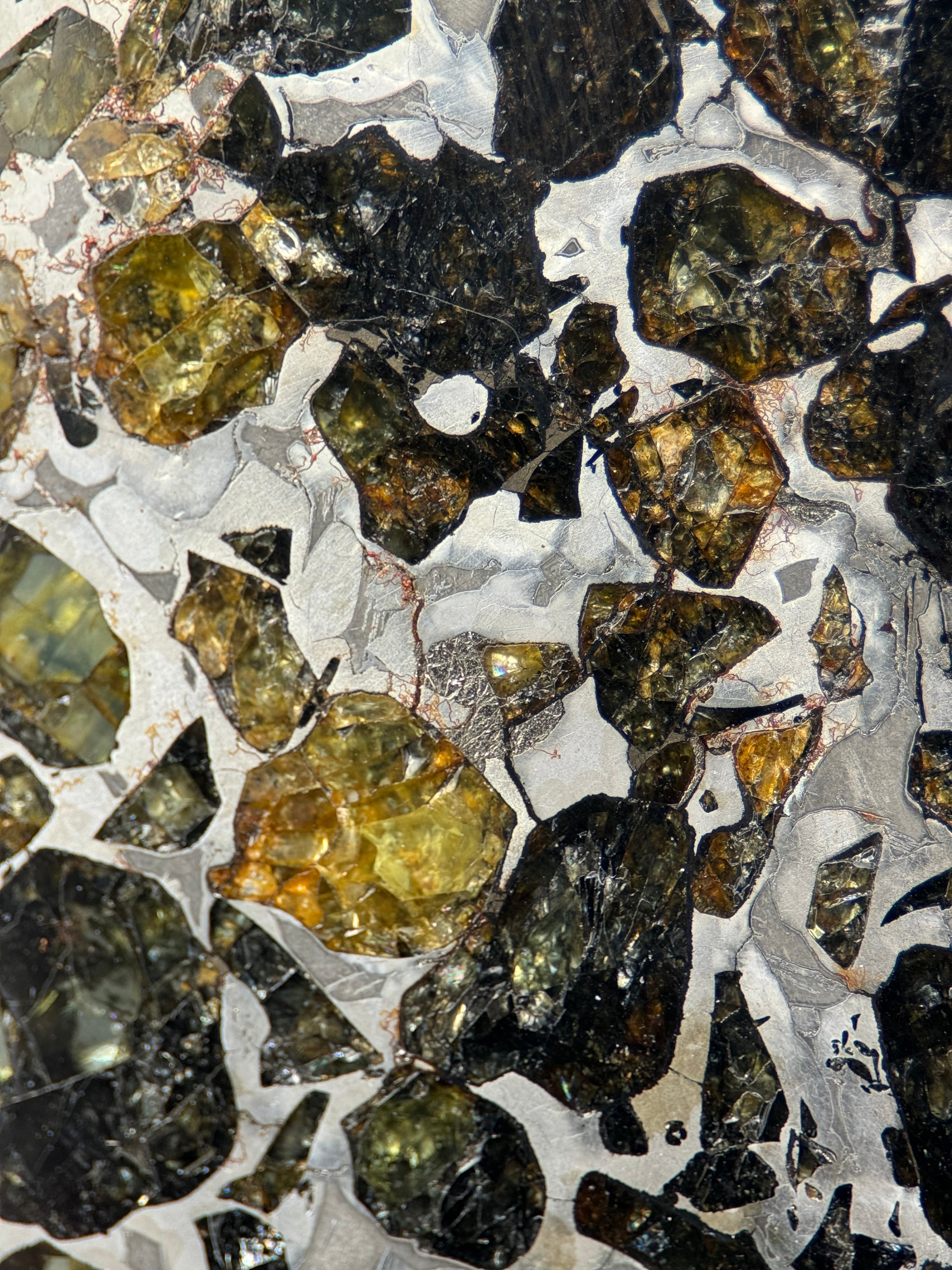 SEYMCHAN METEORITE, MAGADAN REGION, RUSSIA. 34,25 GRAMS SLICE.