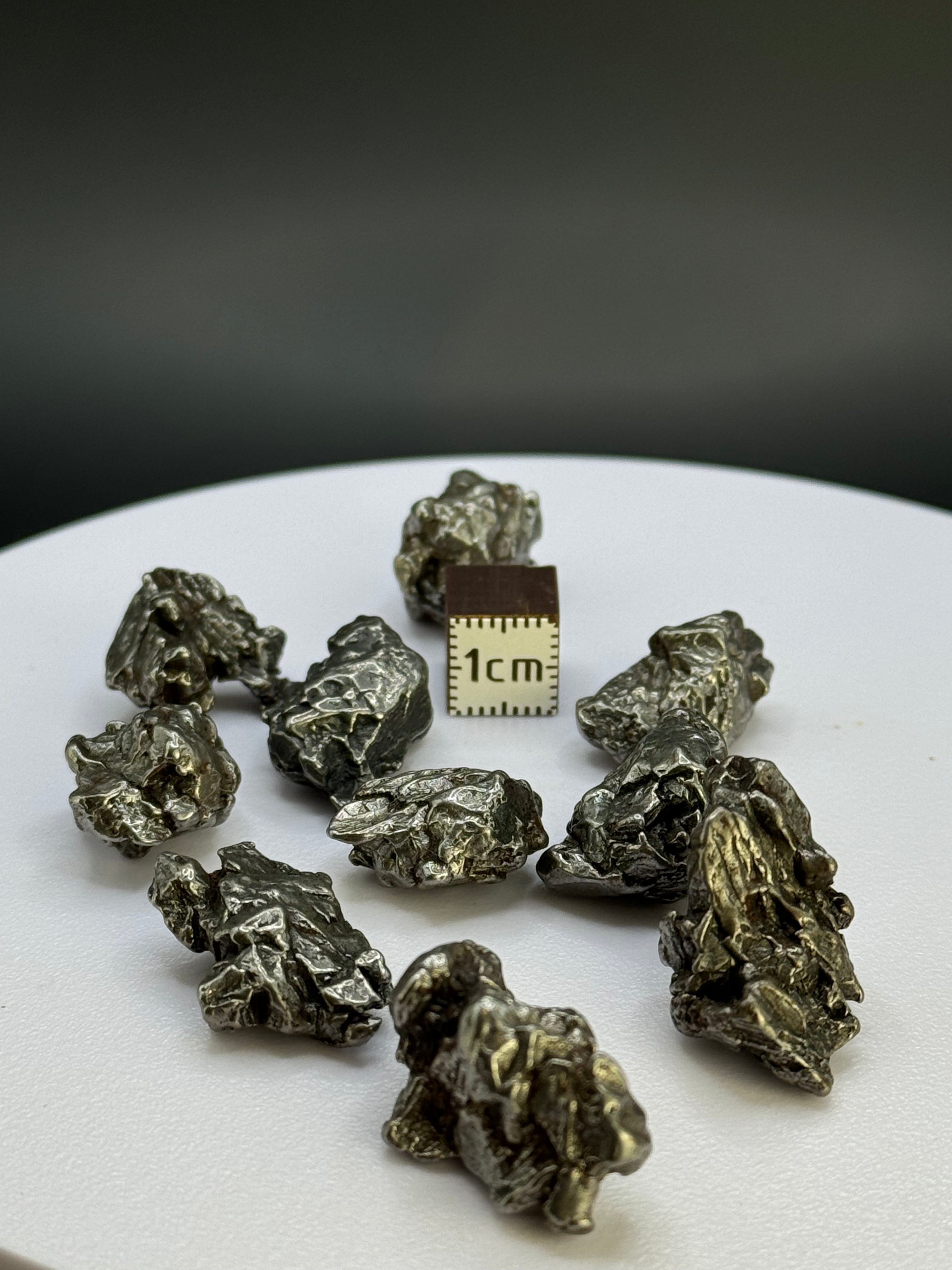 Campo del Cielo meteorites, South America. 86,61 grams lot.
