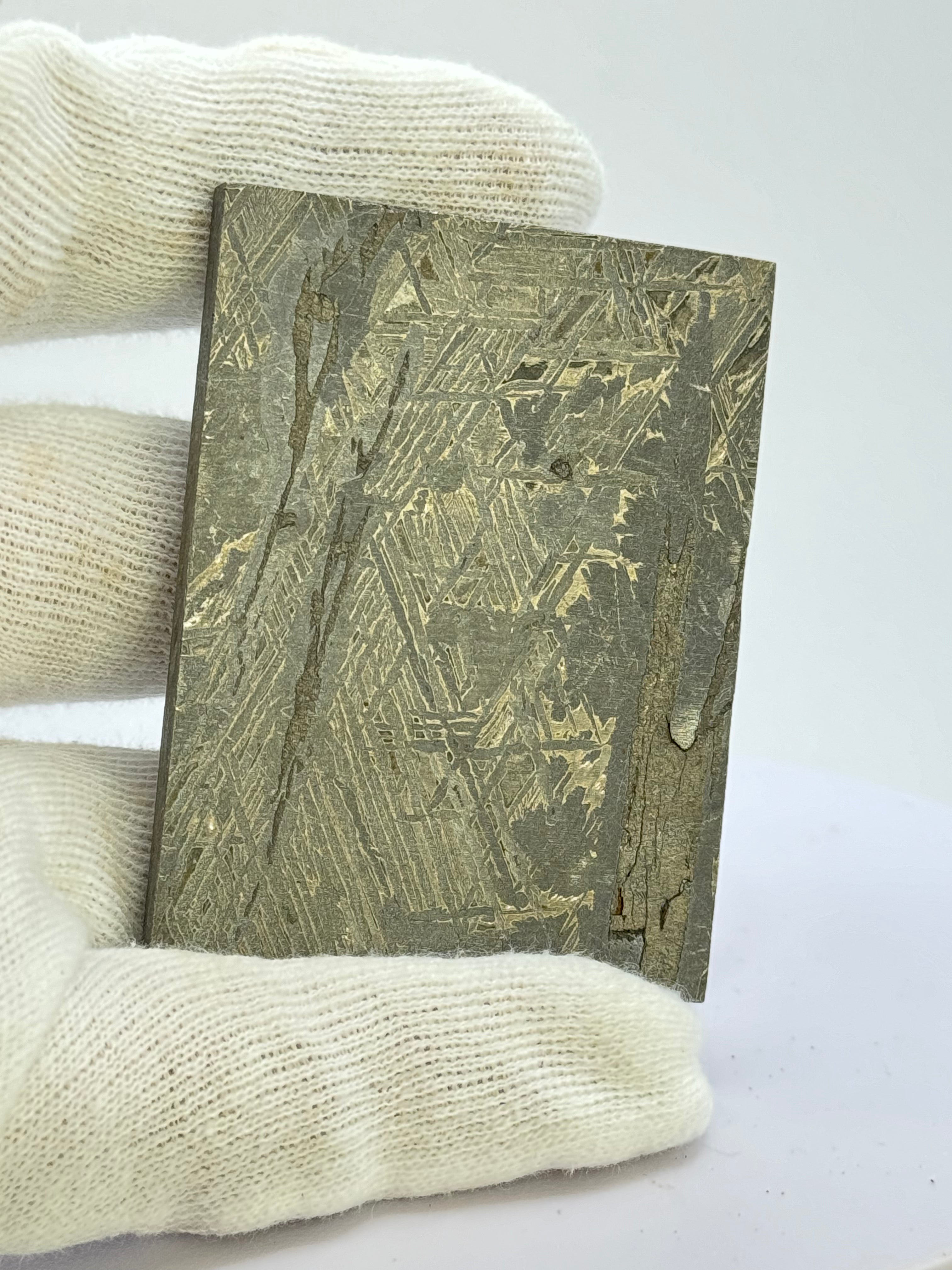 Aletai Meteorite, Gobi Desert, China. 128 grams.