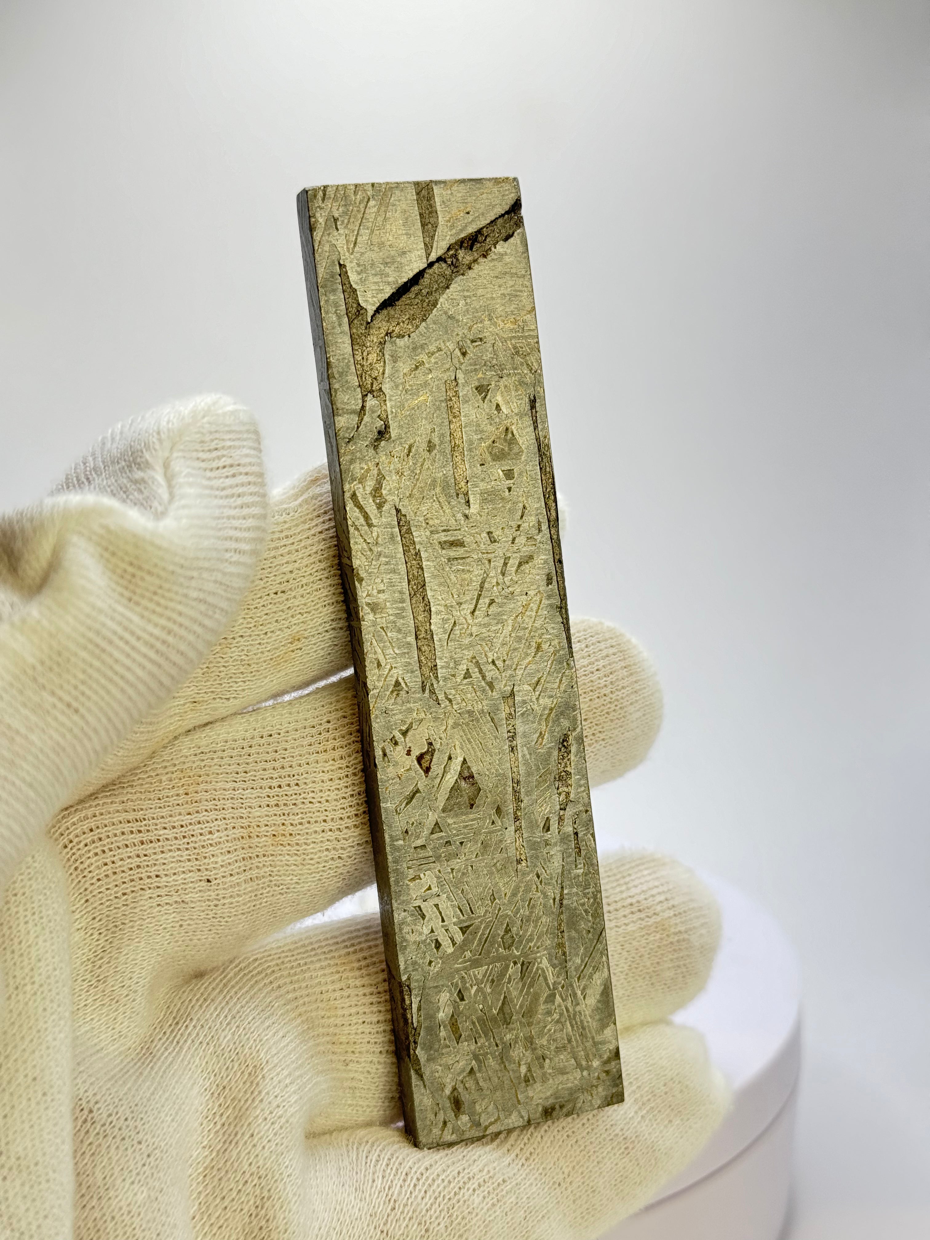 Aletai Meteorite, Gobi Desert, China. 122 grams.