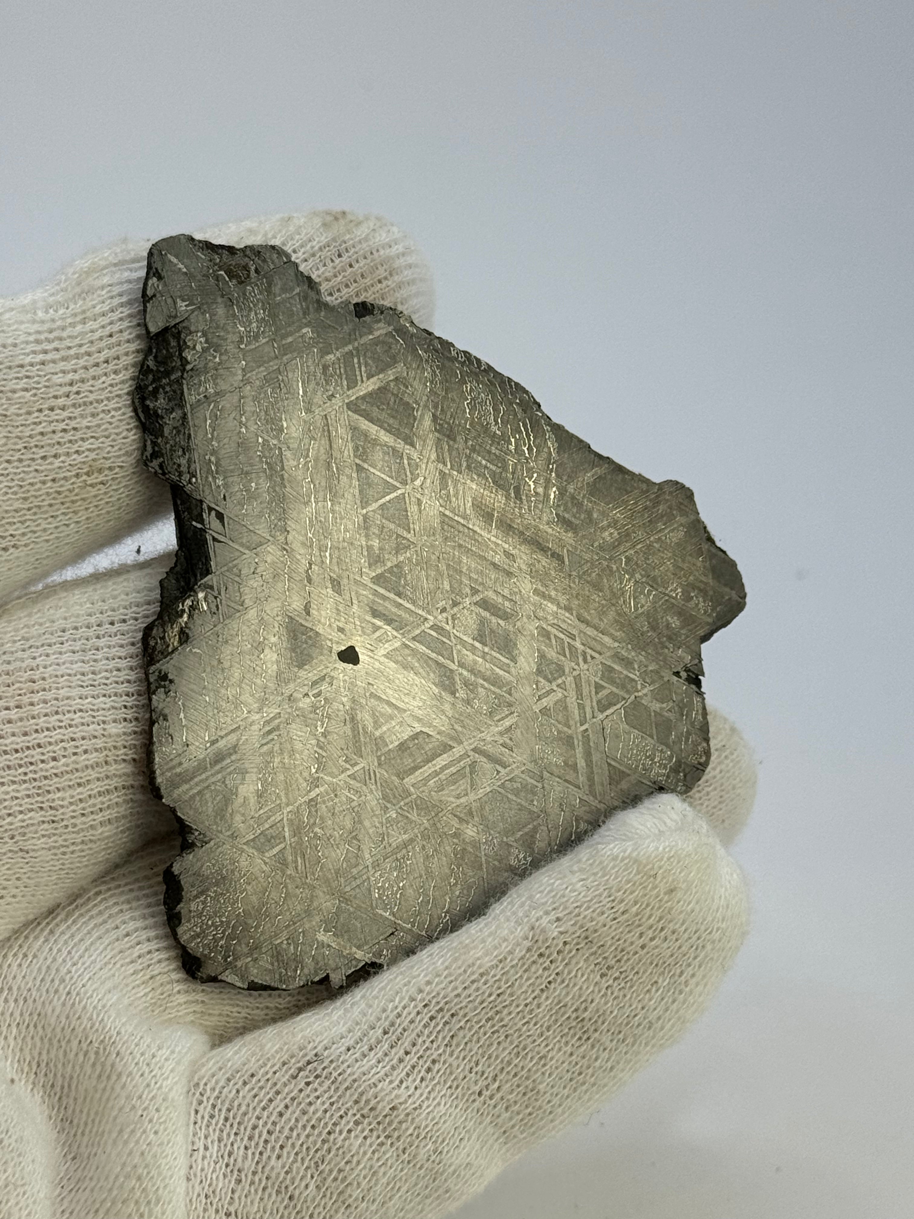 Muonionalusta meteorite, Sweden. 59,92 grams.