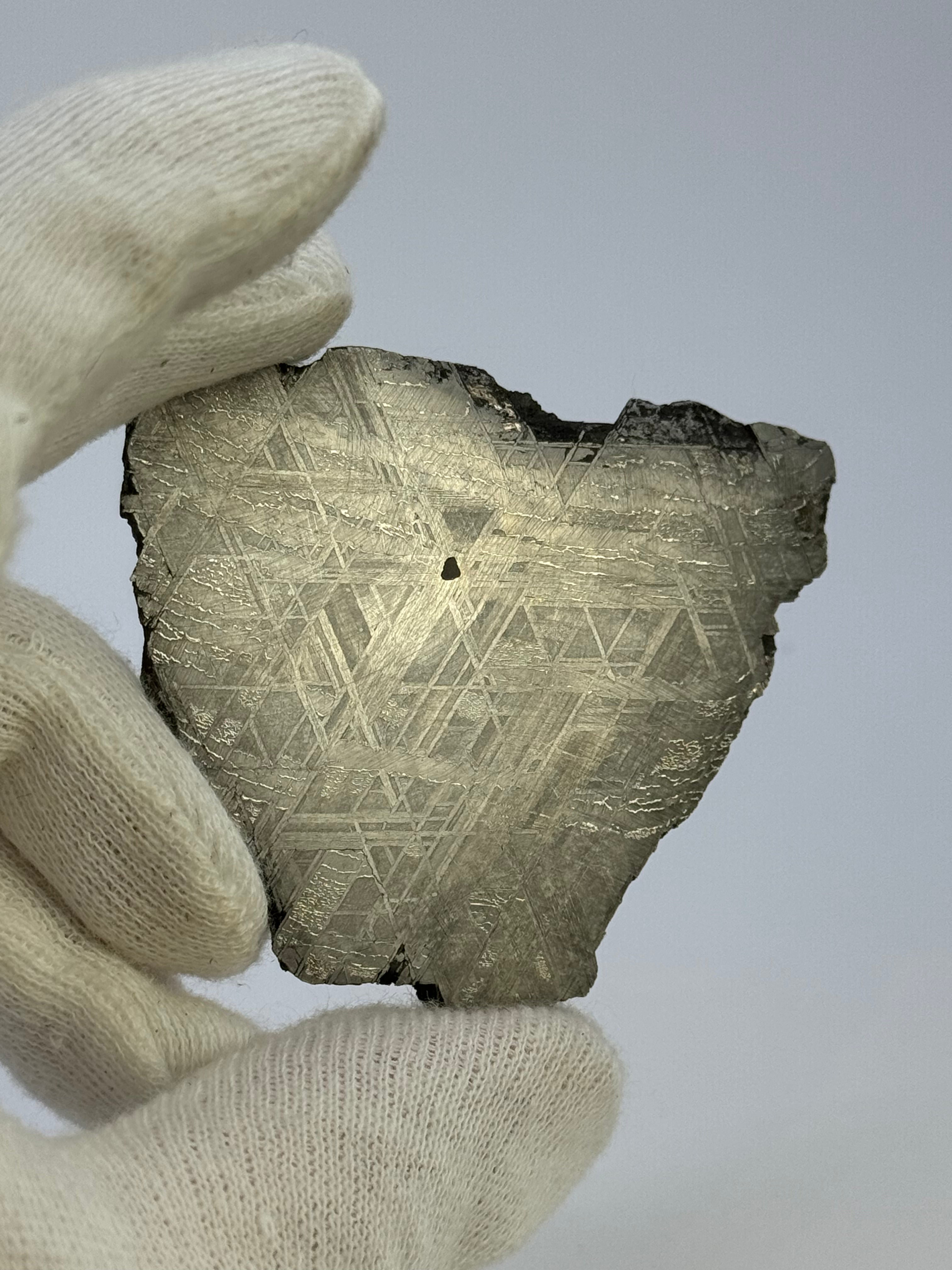 Muonionalusta meteorite, Sweden. 59,92 grams.