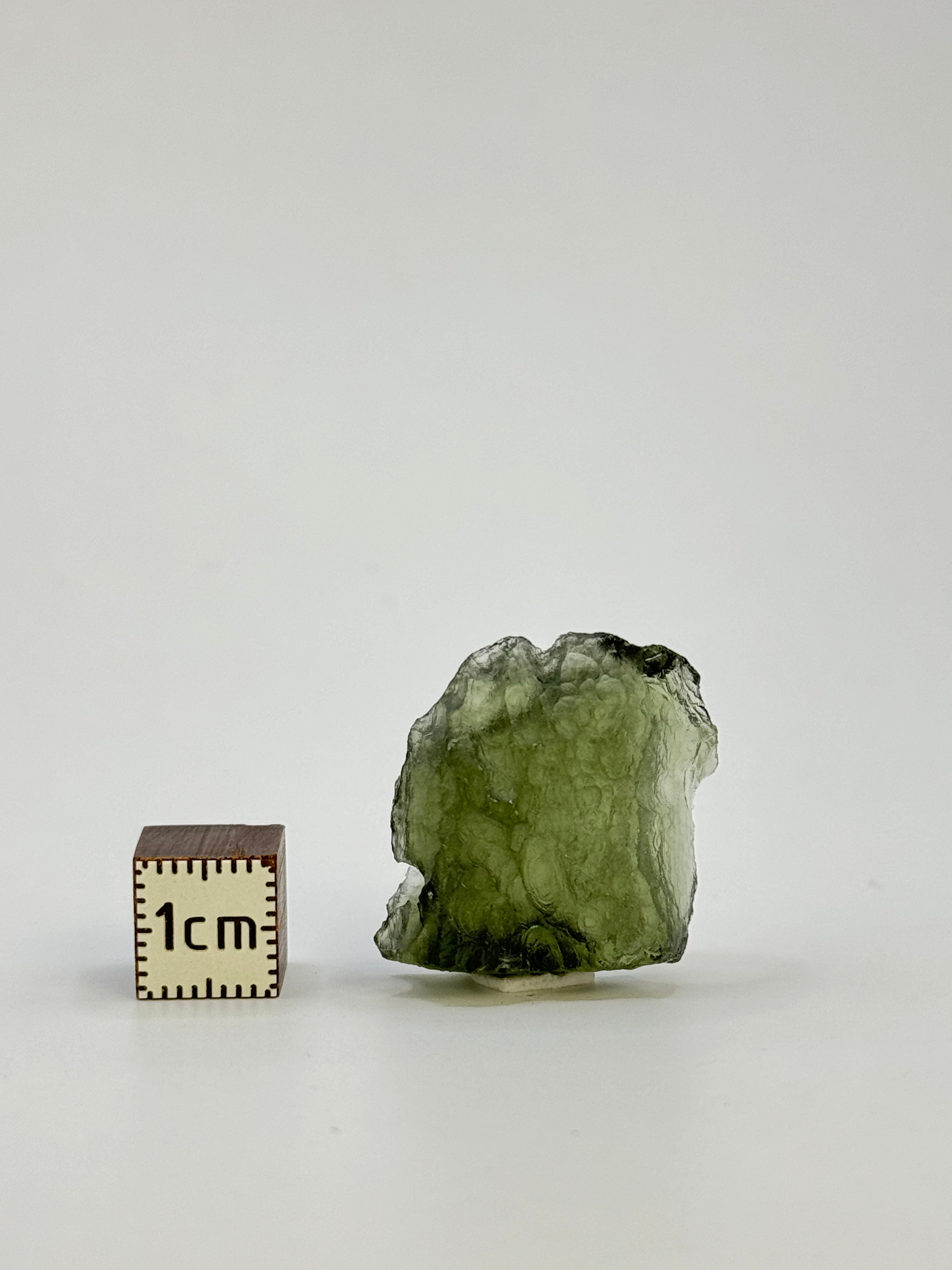 Raw Moldavite, Czech Republic. 6 grams.