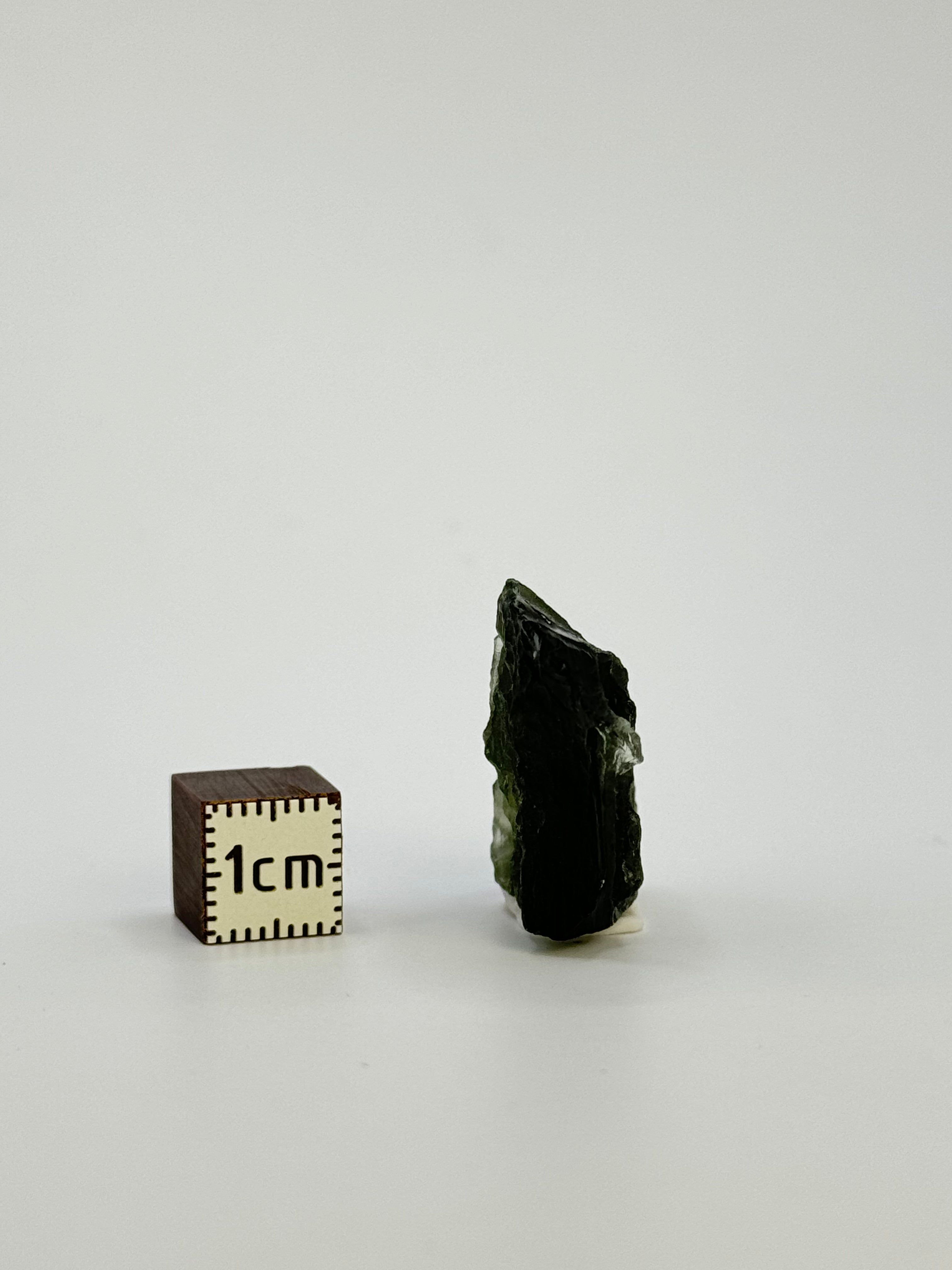 Raw Moldavite, Czech Republic. 6 grams.