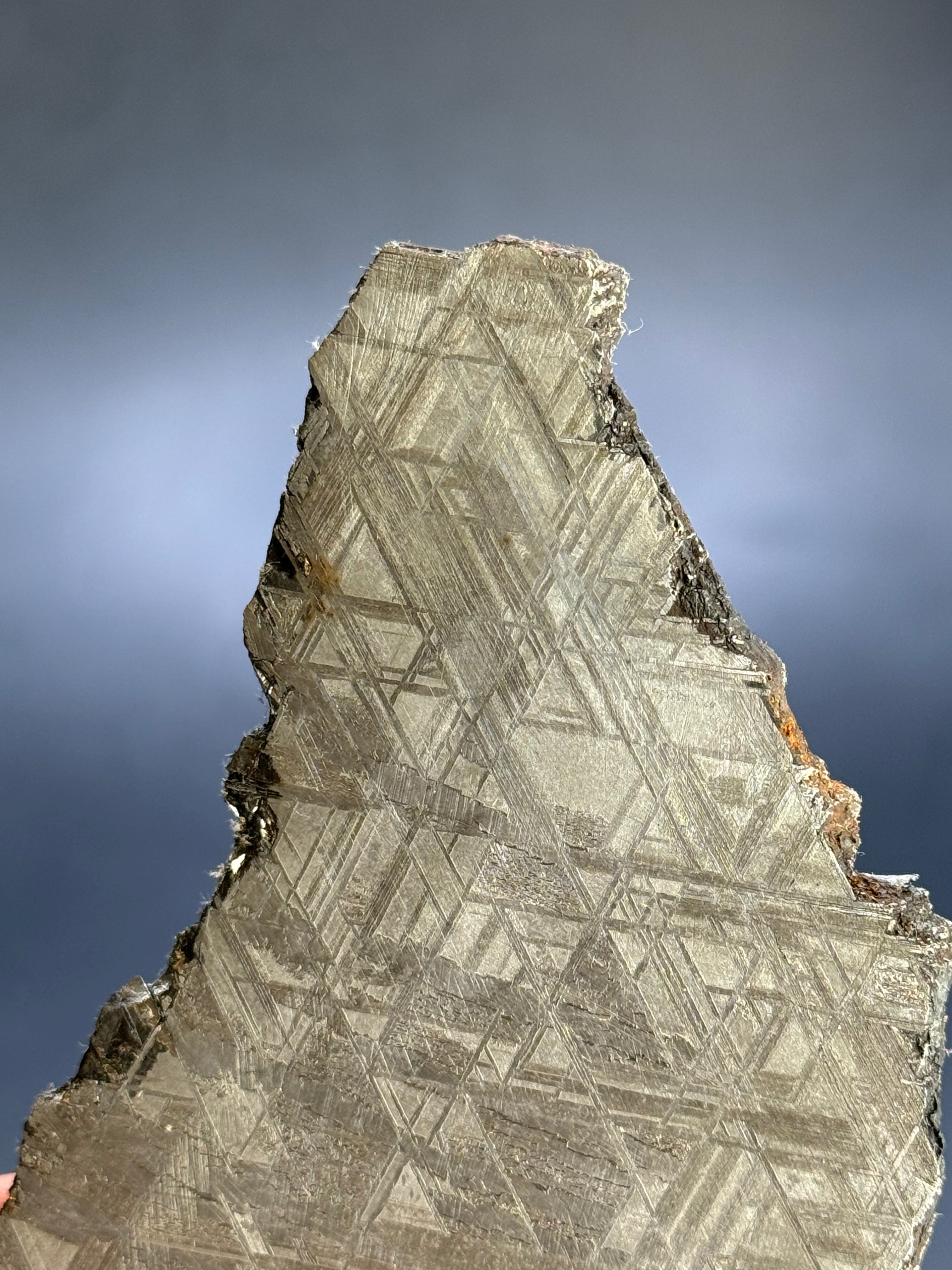Muonionalusta meteorite, Sweden. 102,58 grams.