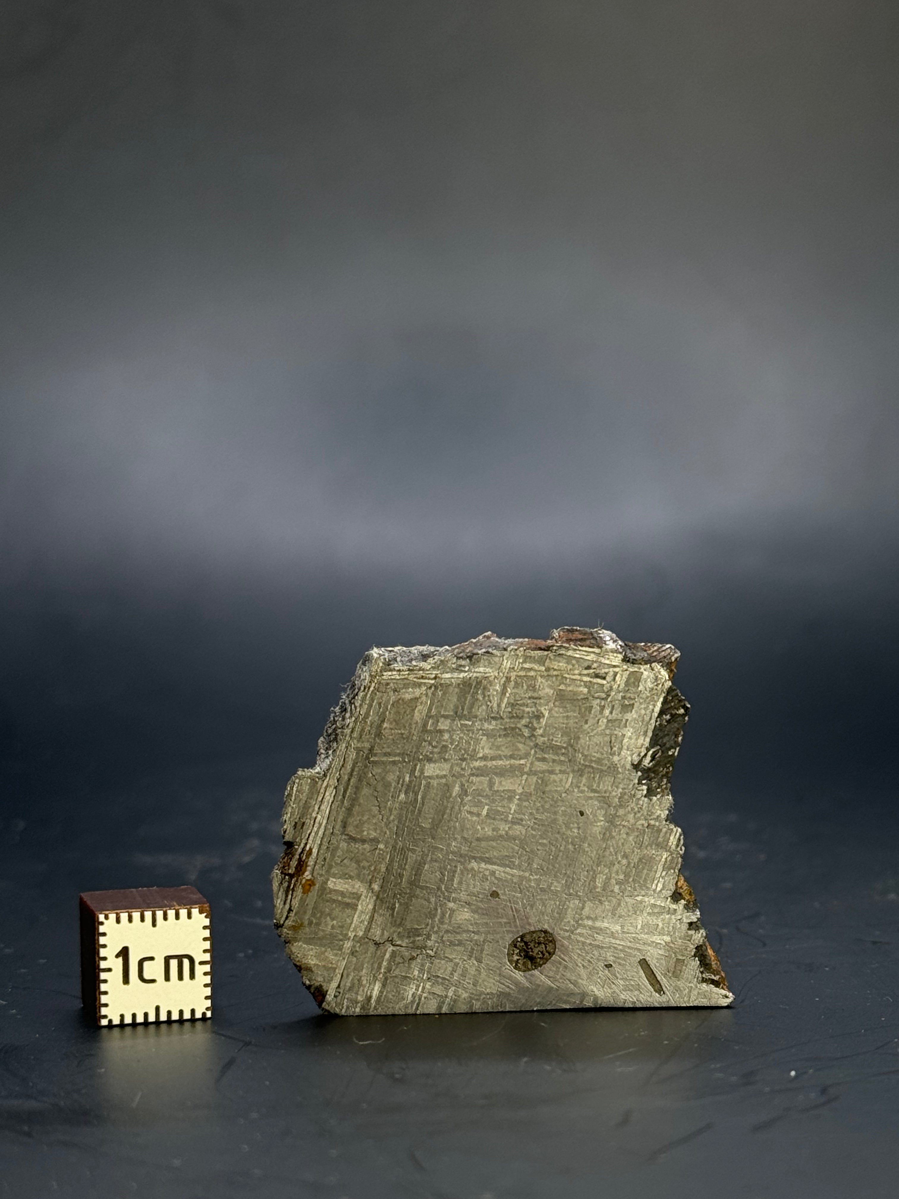 Muonionalusta meteorite, Sweden. 26,55 grams.