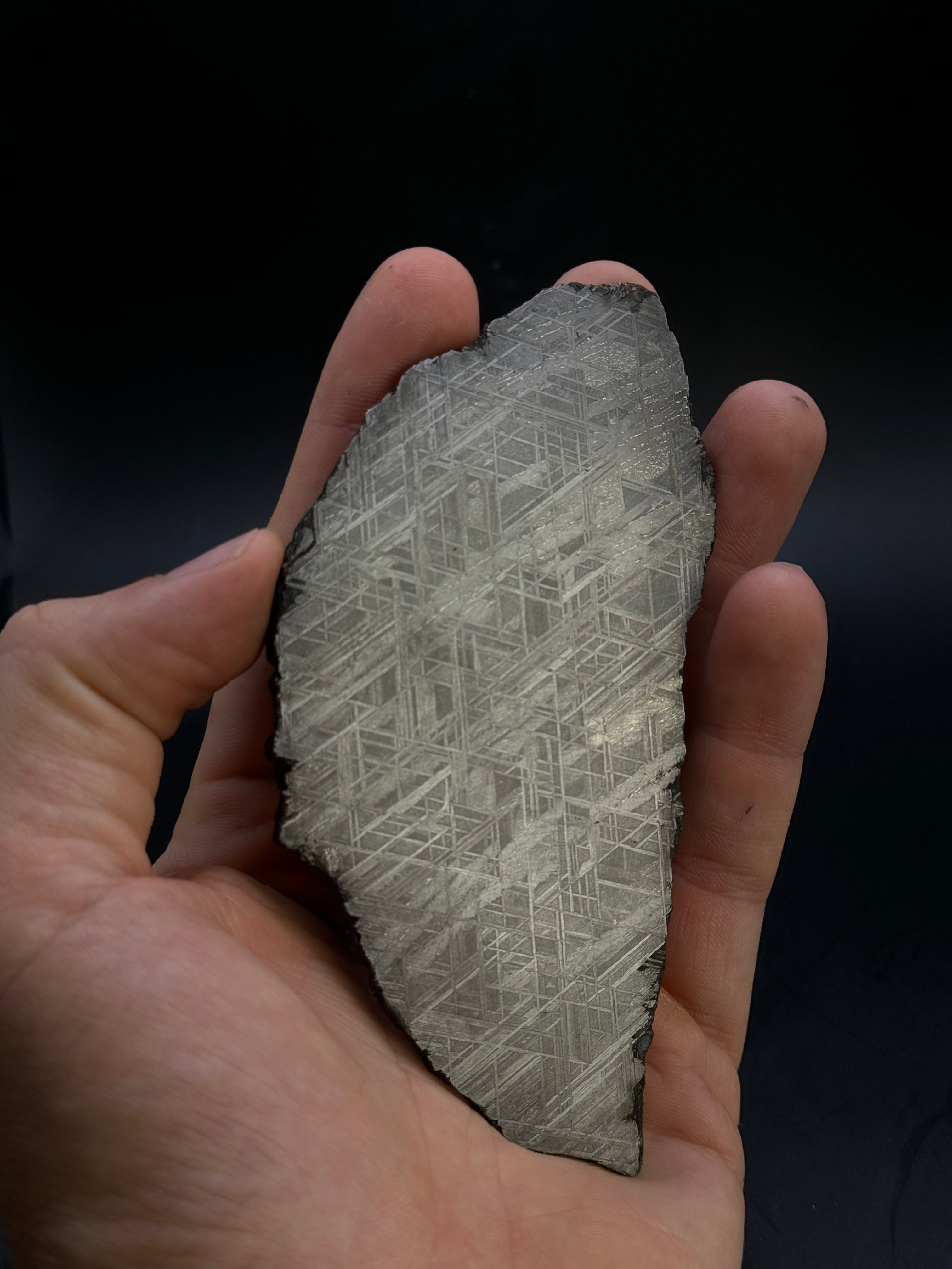 Muonionalusta meteorite, Sweden. 139,12 grams.