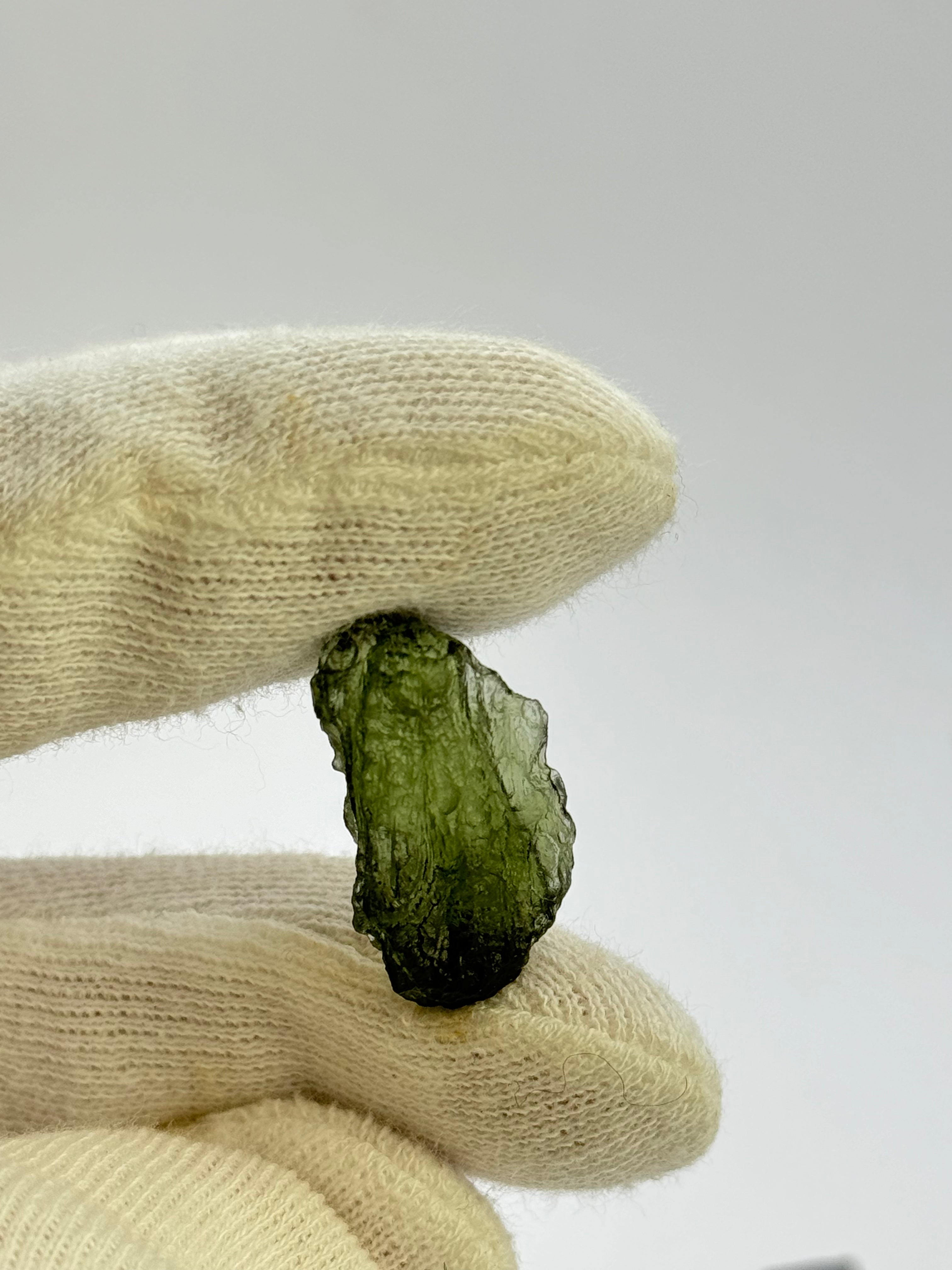 Raw Moldavite, Czech Republic. 3,62 grams.
