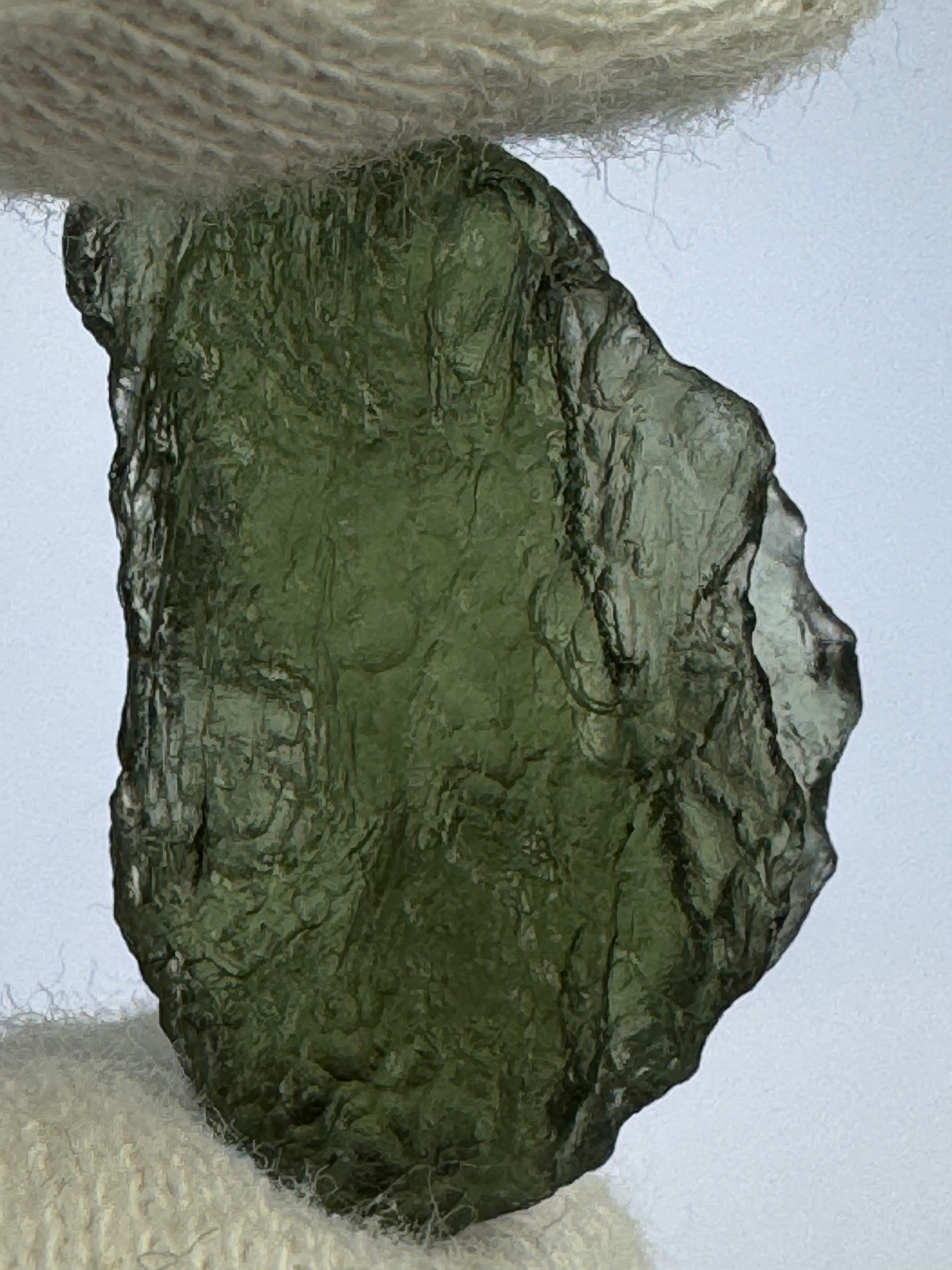 Raw Moldavite, Czech Republic. 3,62 grams.