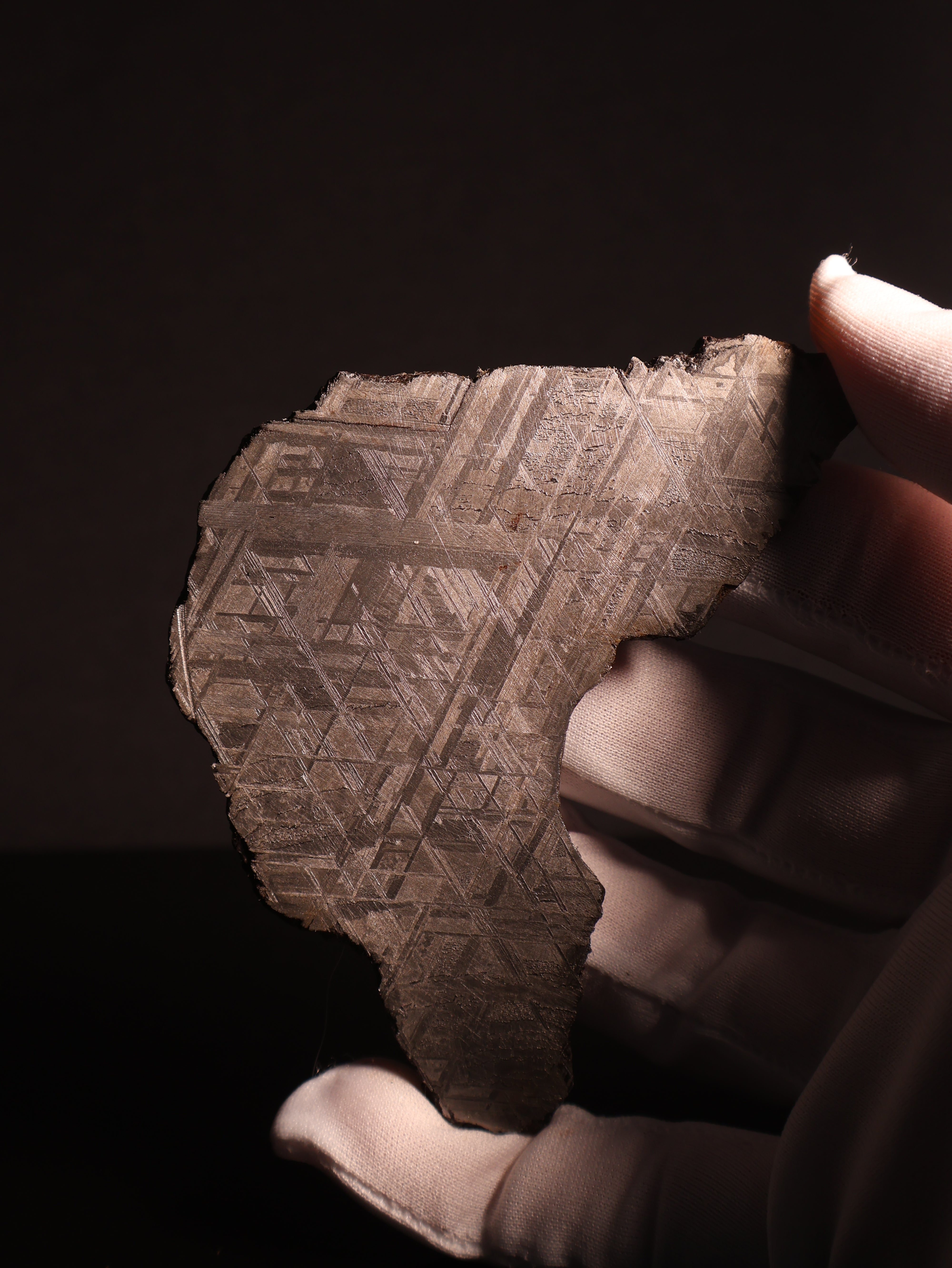 Muonionalusta meteorite, Sweden. 94,46 grams.