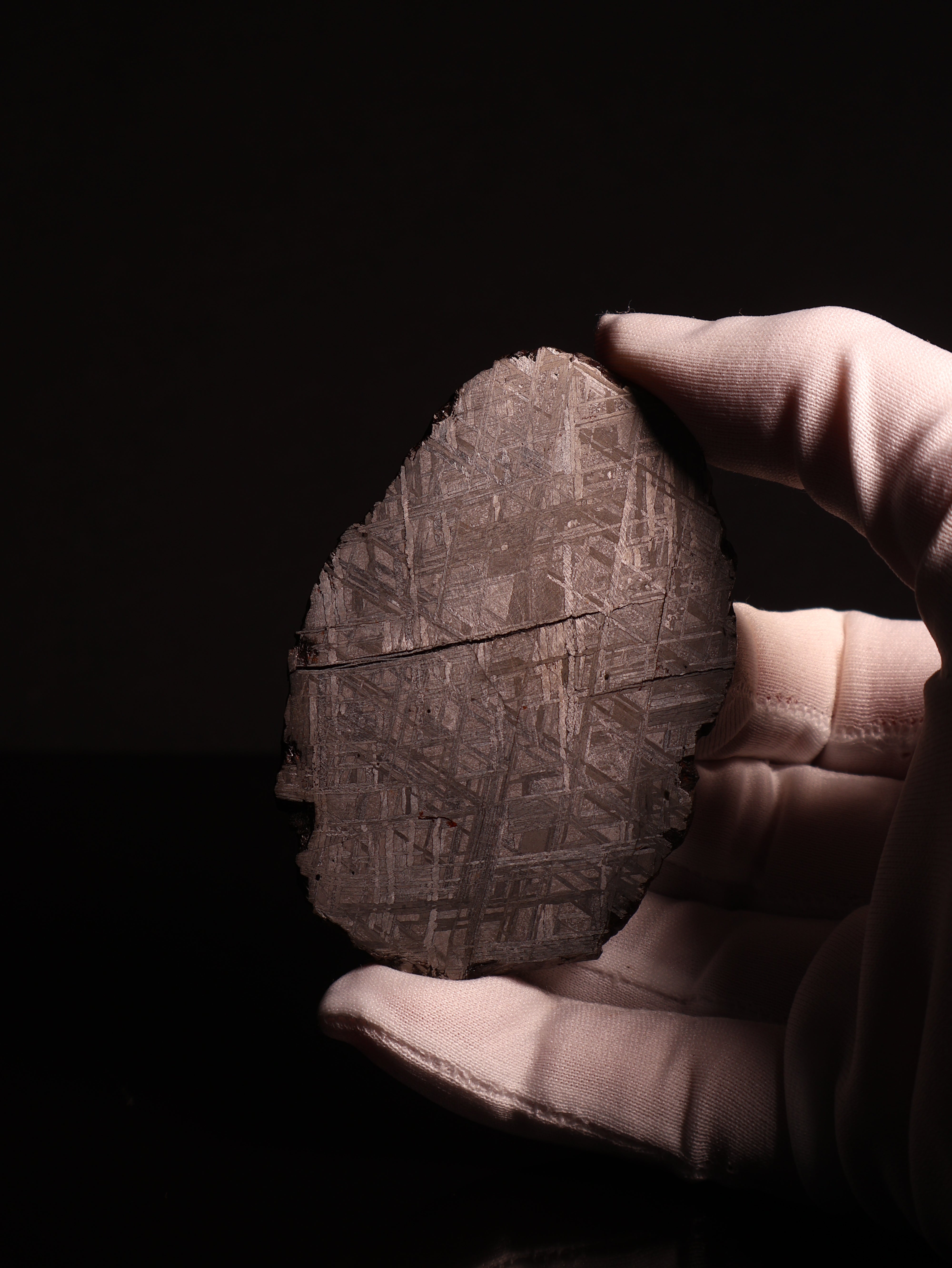 MUONIONALUSTA METEORITE, SWEDEN. 86 GRAMS.