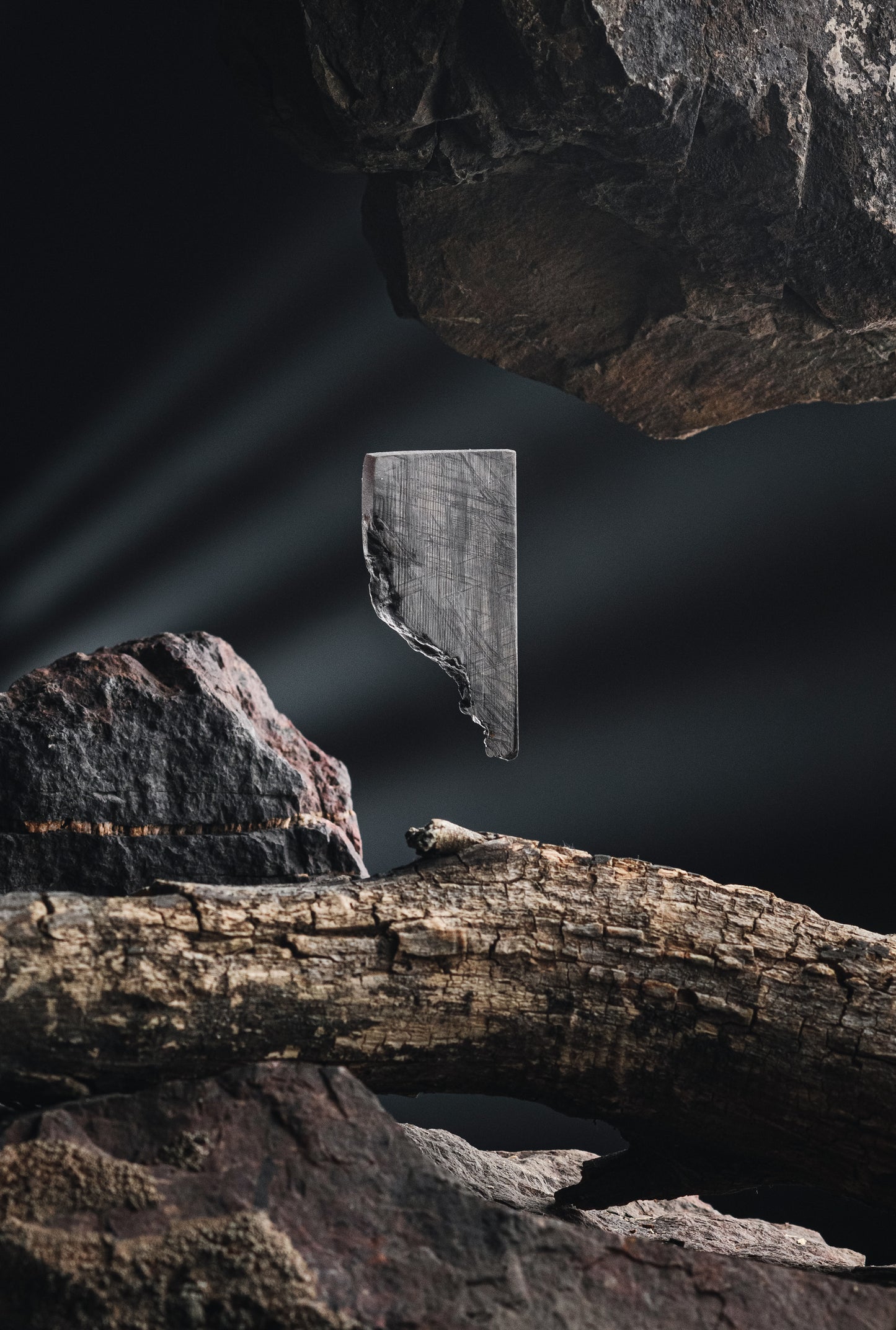 Muonionalusta meteorite slice 43.38g