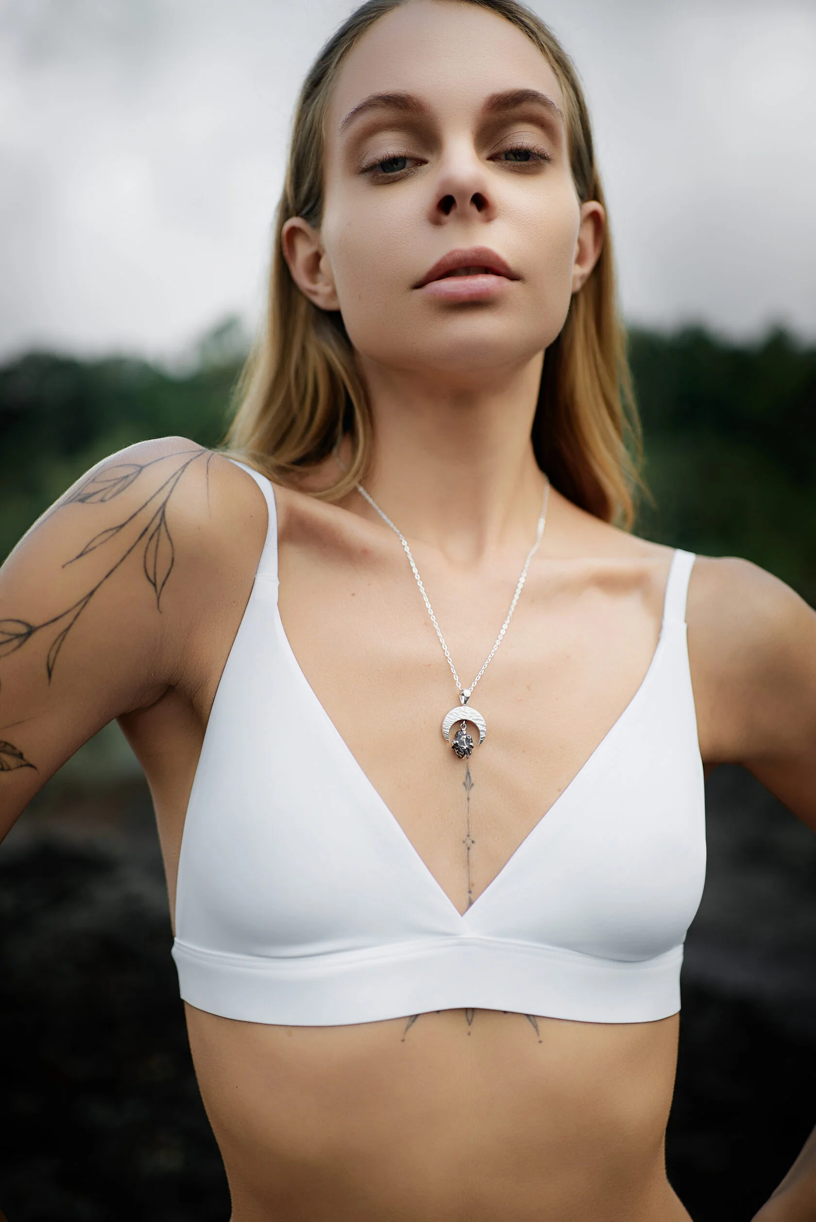 Campo del Cielo Moon pendant