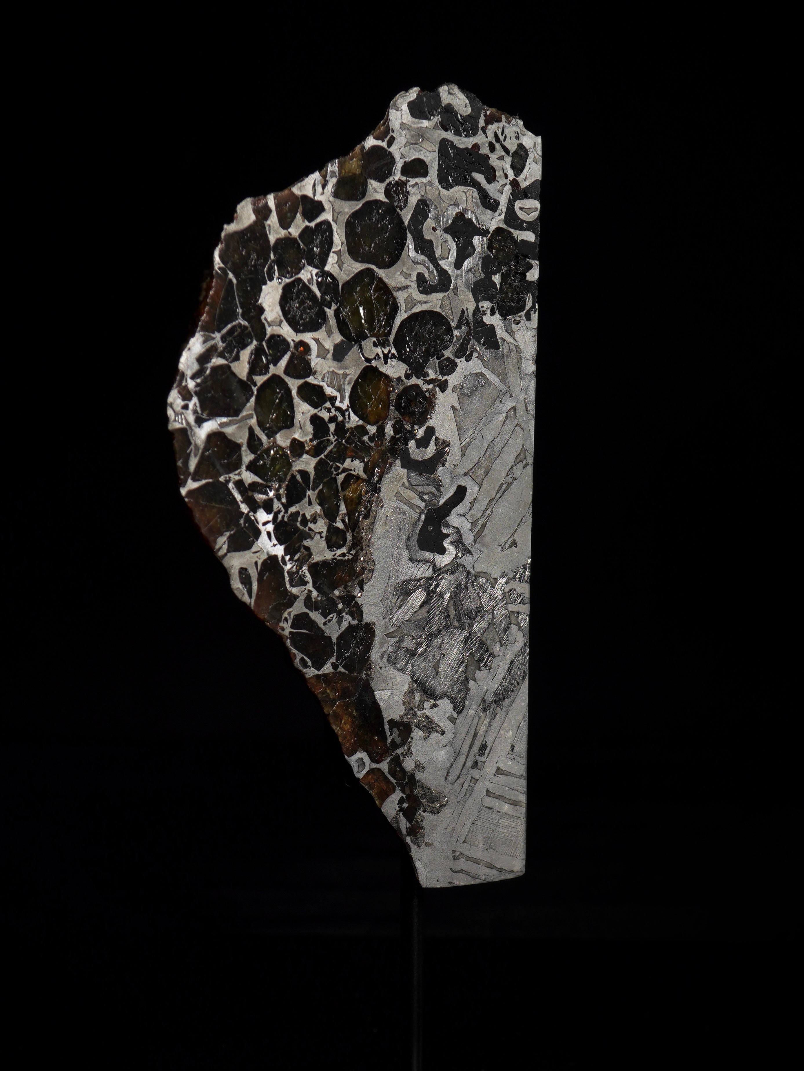 SEYMCHAN METEORITE, MAGADAN REGION, RUSSIA. 69 GRAMS SLICE.