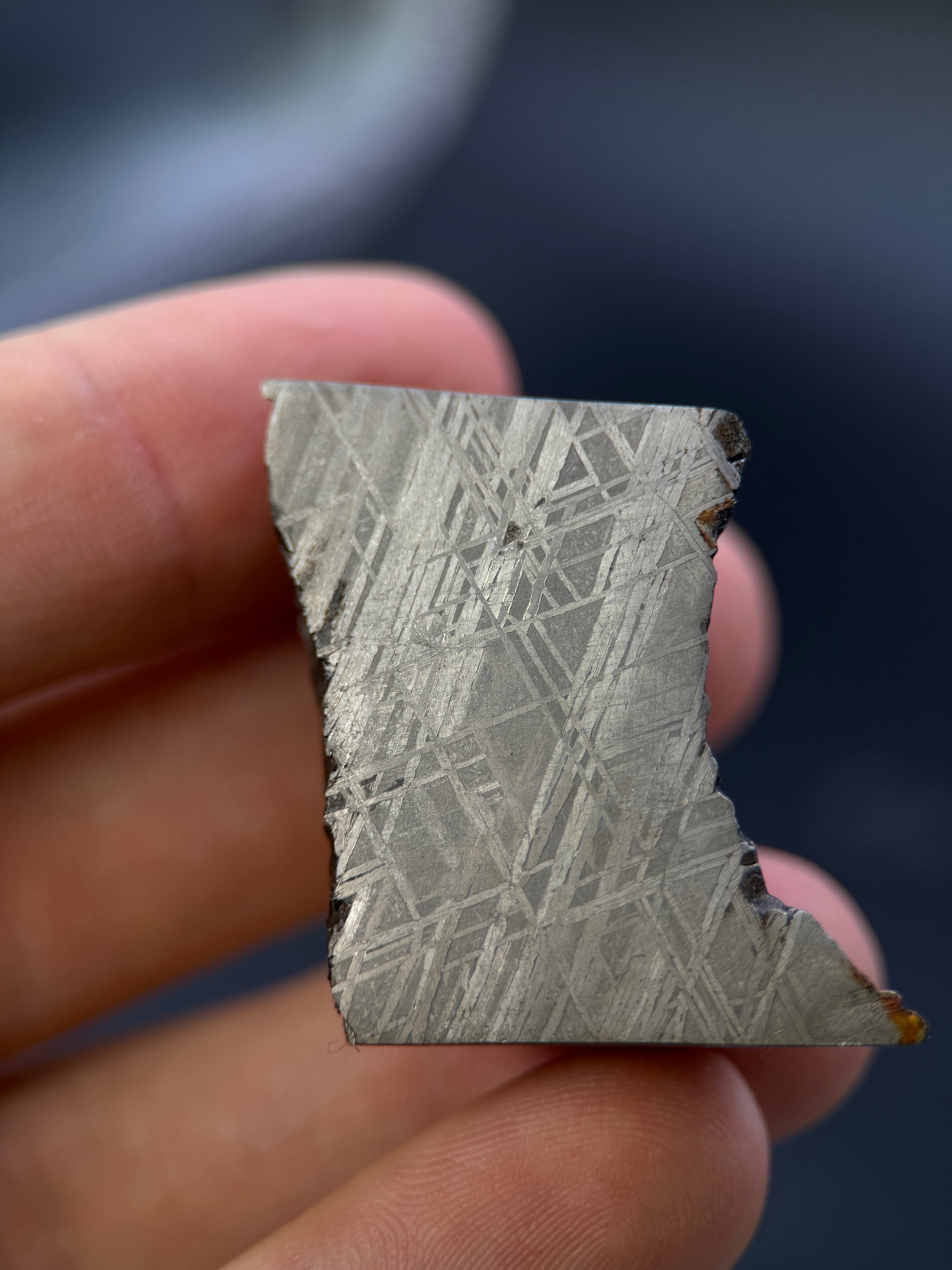 MUONIONALUSTA METEORITE, SWEDEN. 82,04 GRAMS CHUNK.