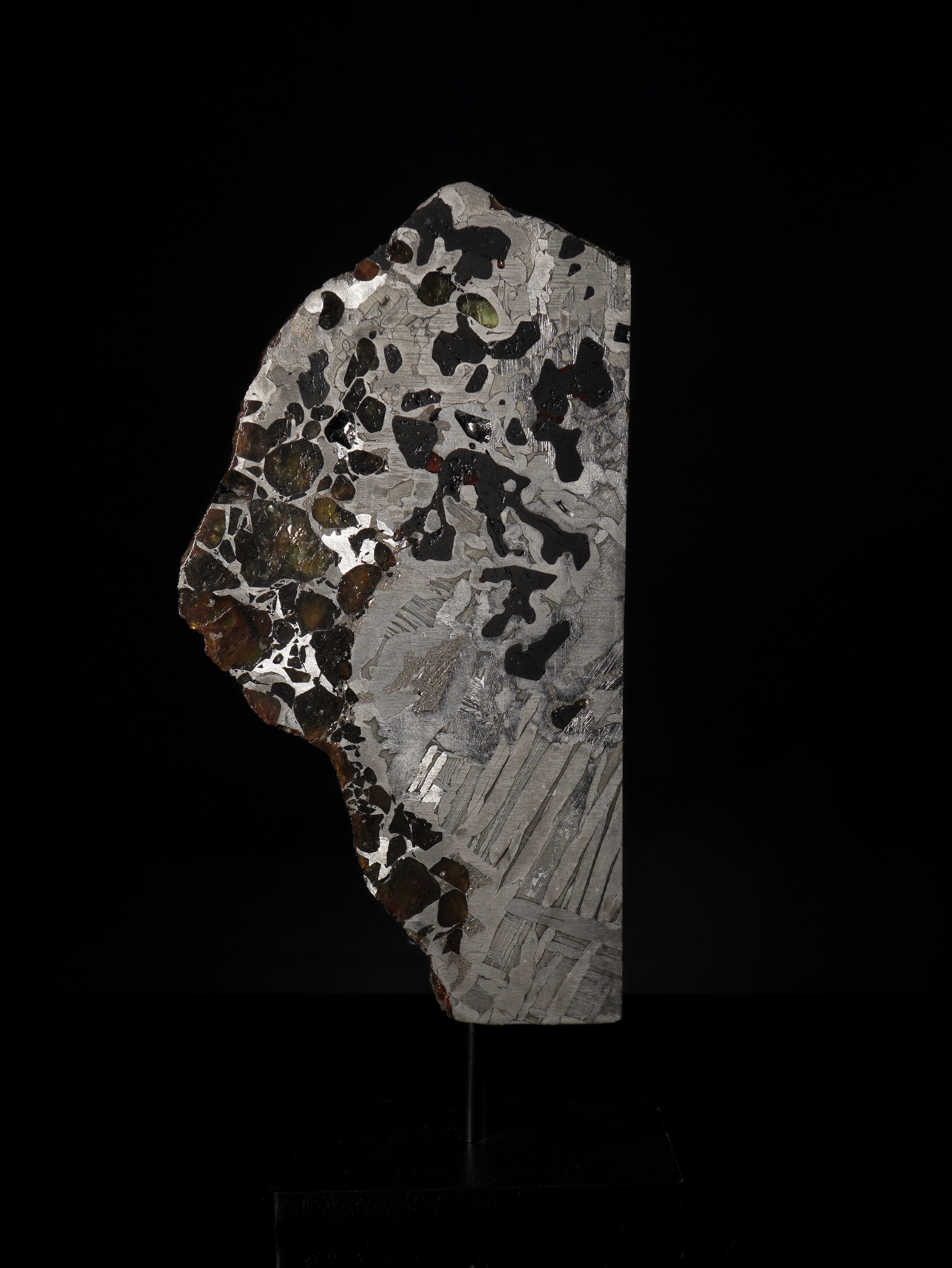 SEYMCHAN METEORITE, MAGADAN REGION, RUSSIA. 73 GRAMS SLICE